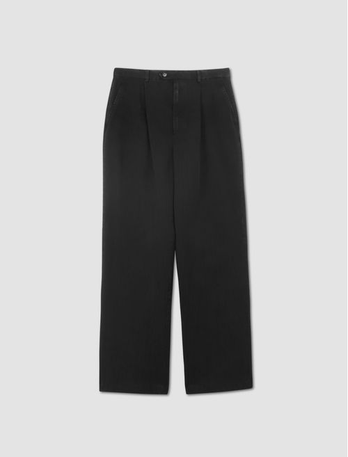 Cotton blend trousers