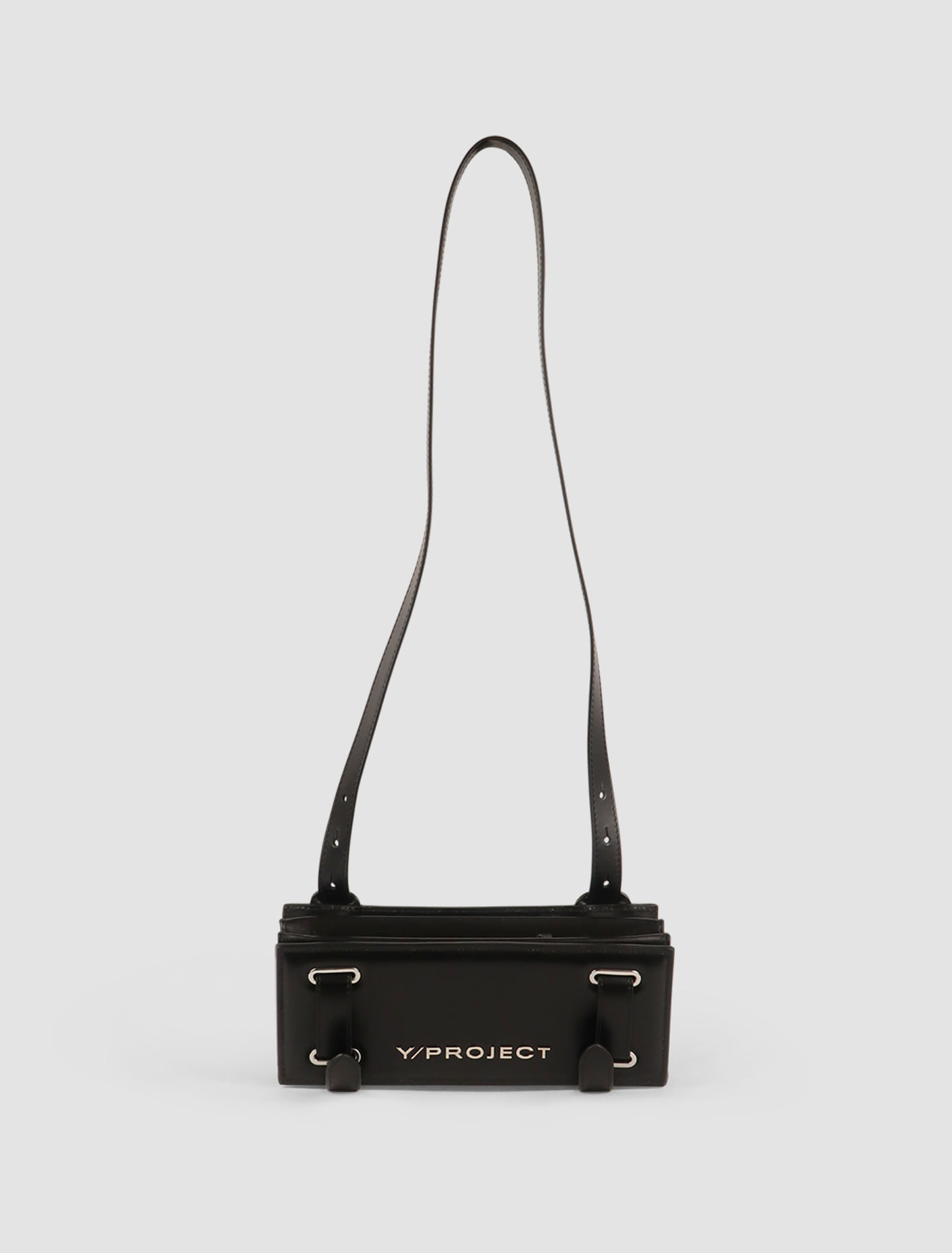 Shop Y/project Accordion Mini Bag In Nero