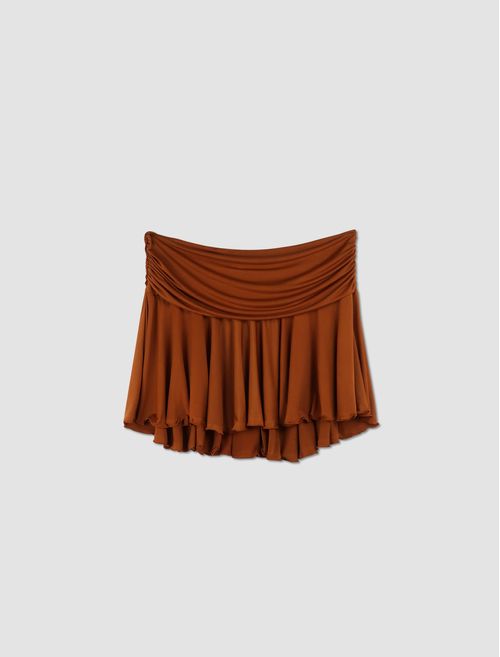 Disco MIni Skirt bronze