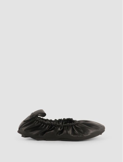 Nappa leather ballerina