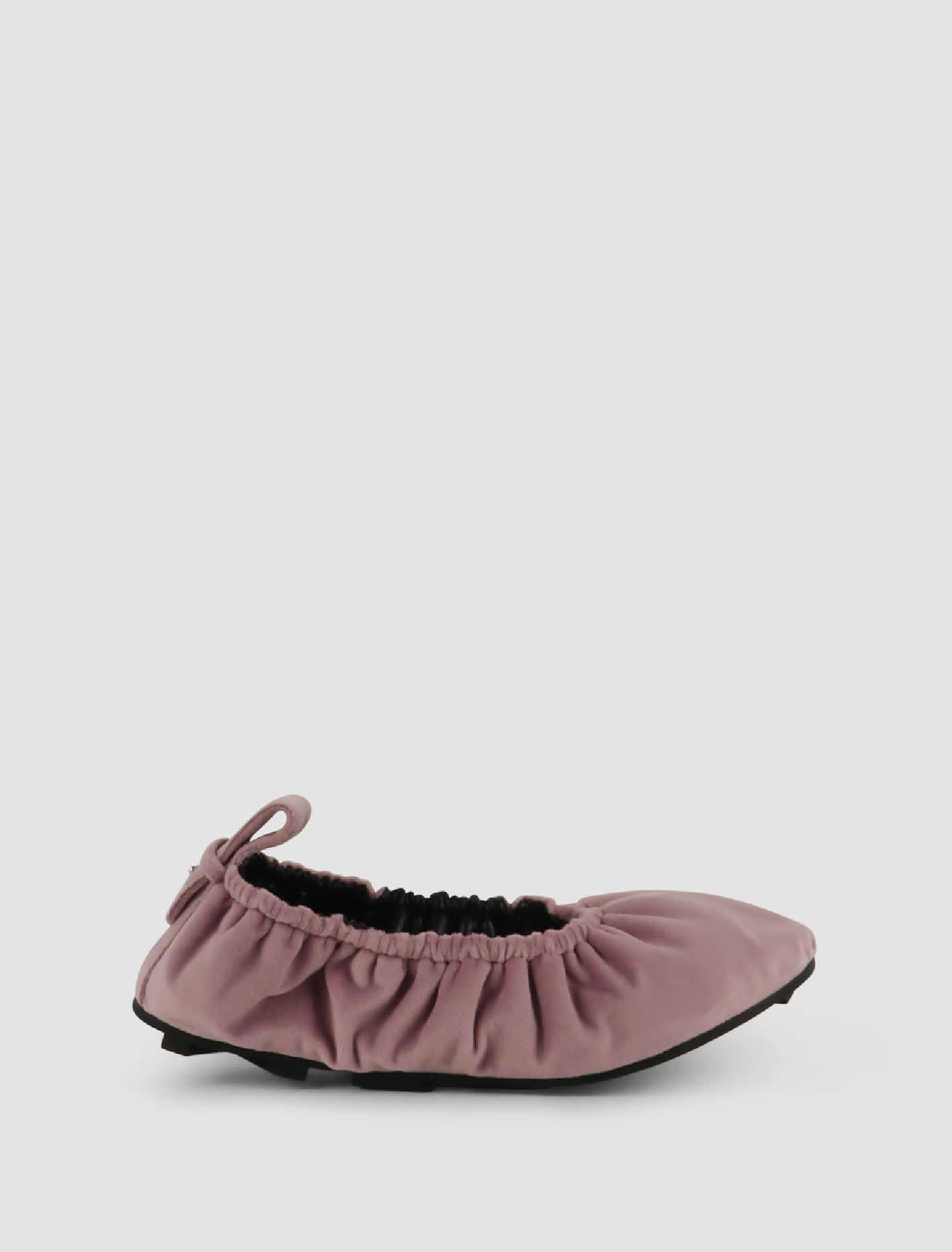 Shop Medea Patent Leather Ballerina In Rosa