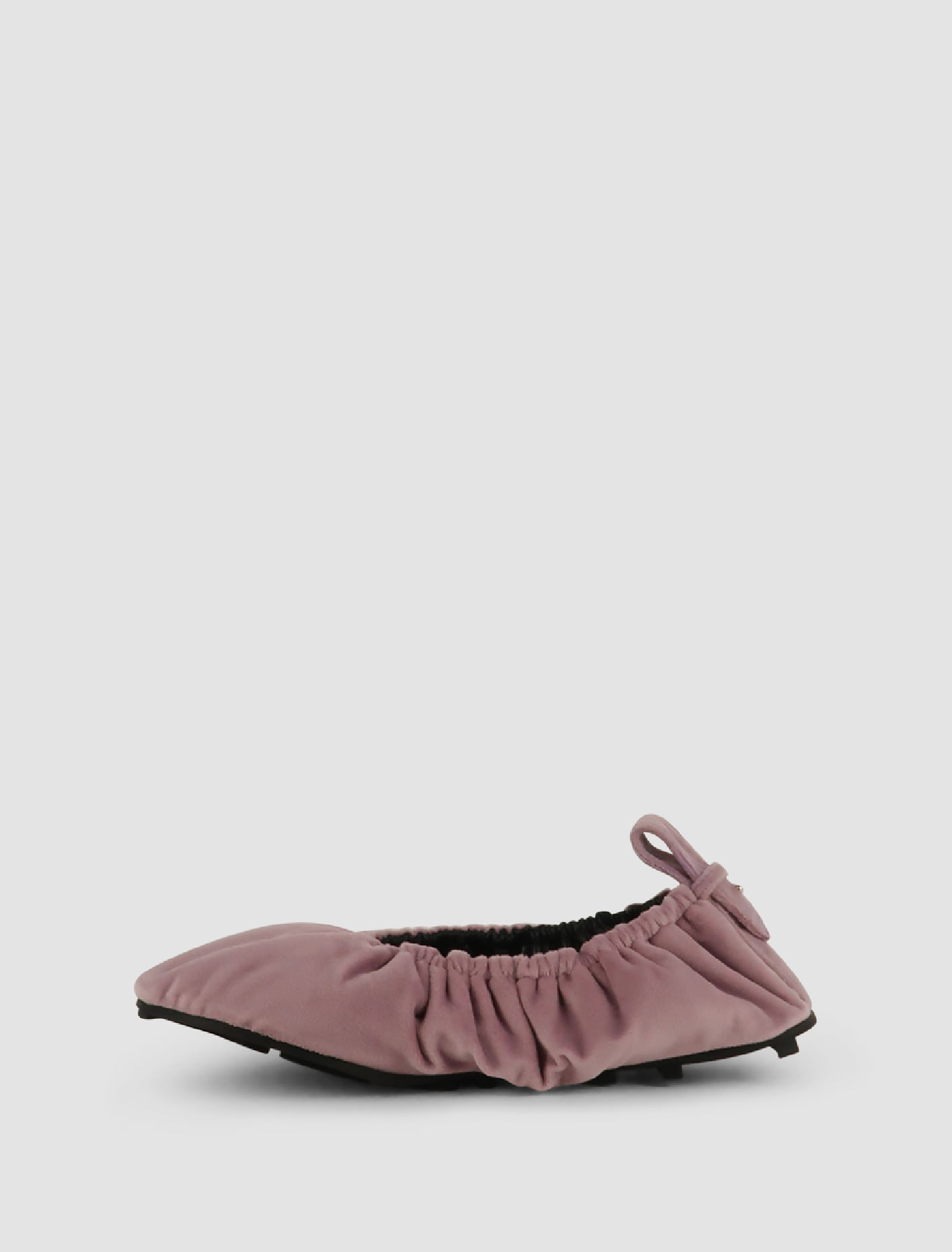 Shop Medea Patent Leather Ballerina In Rosa