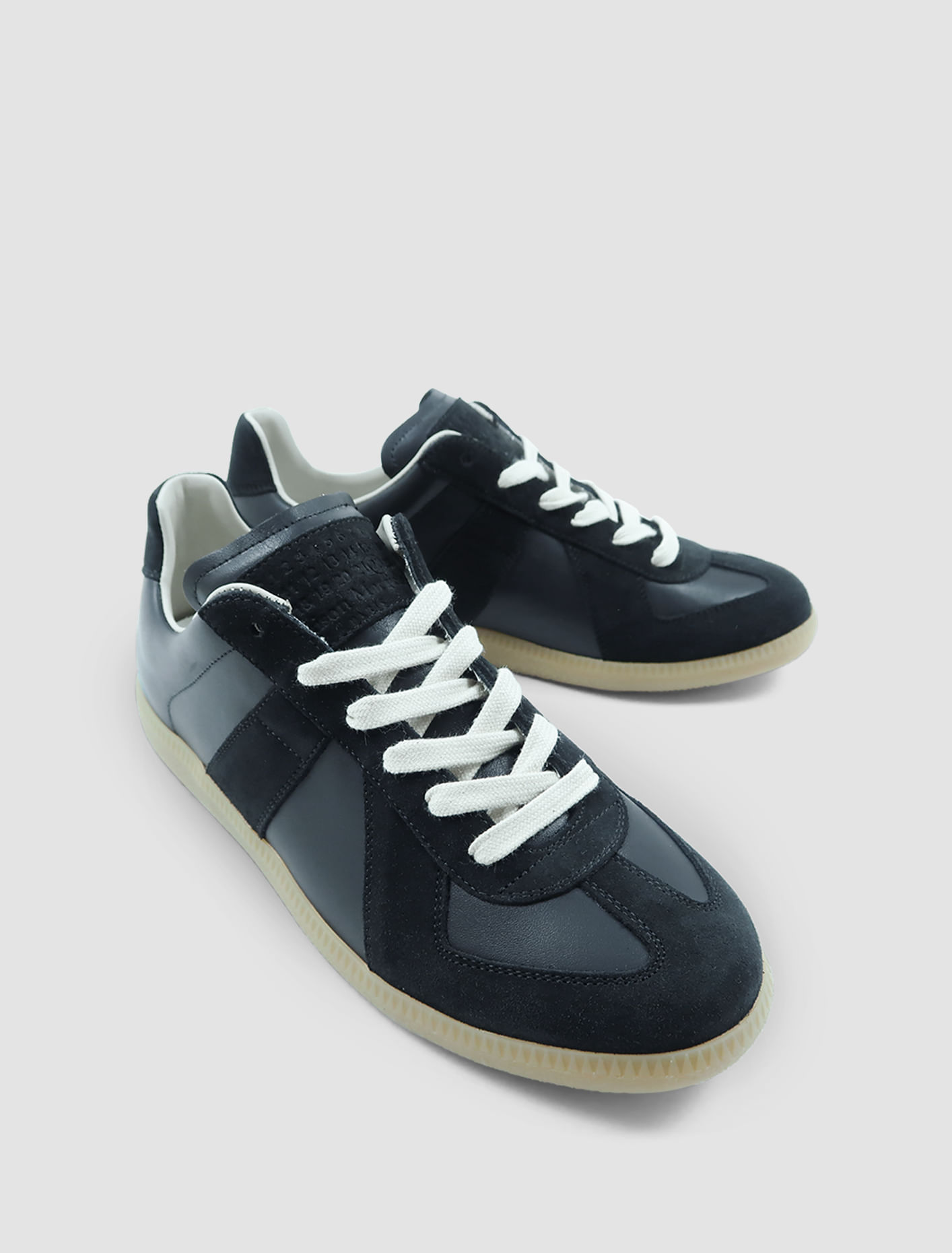 Shop Maison Margiela Sneakers In Black