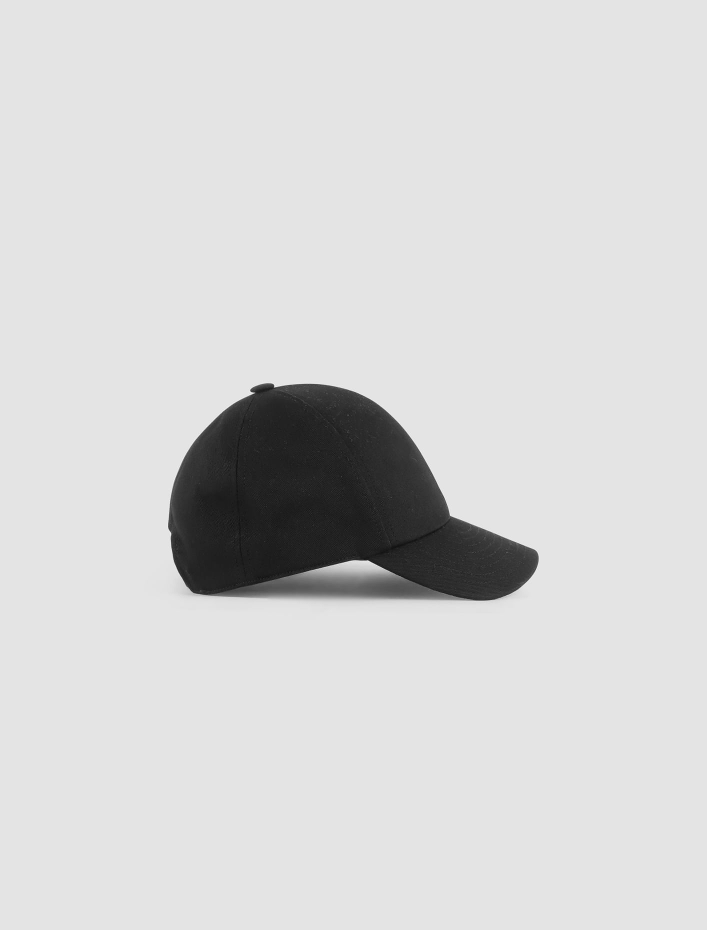 Shop Courrèges Embroidered Cotton Cap In Black