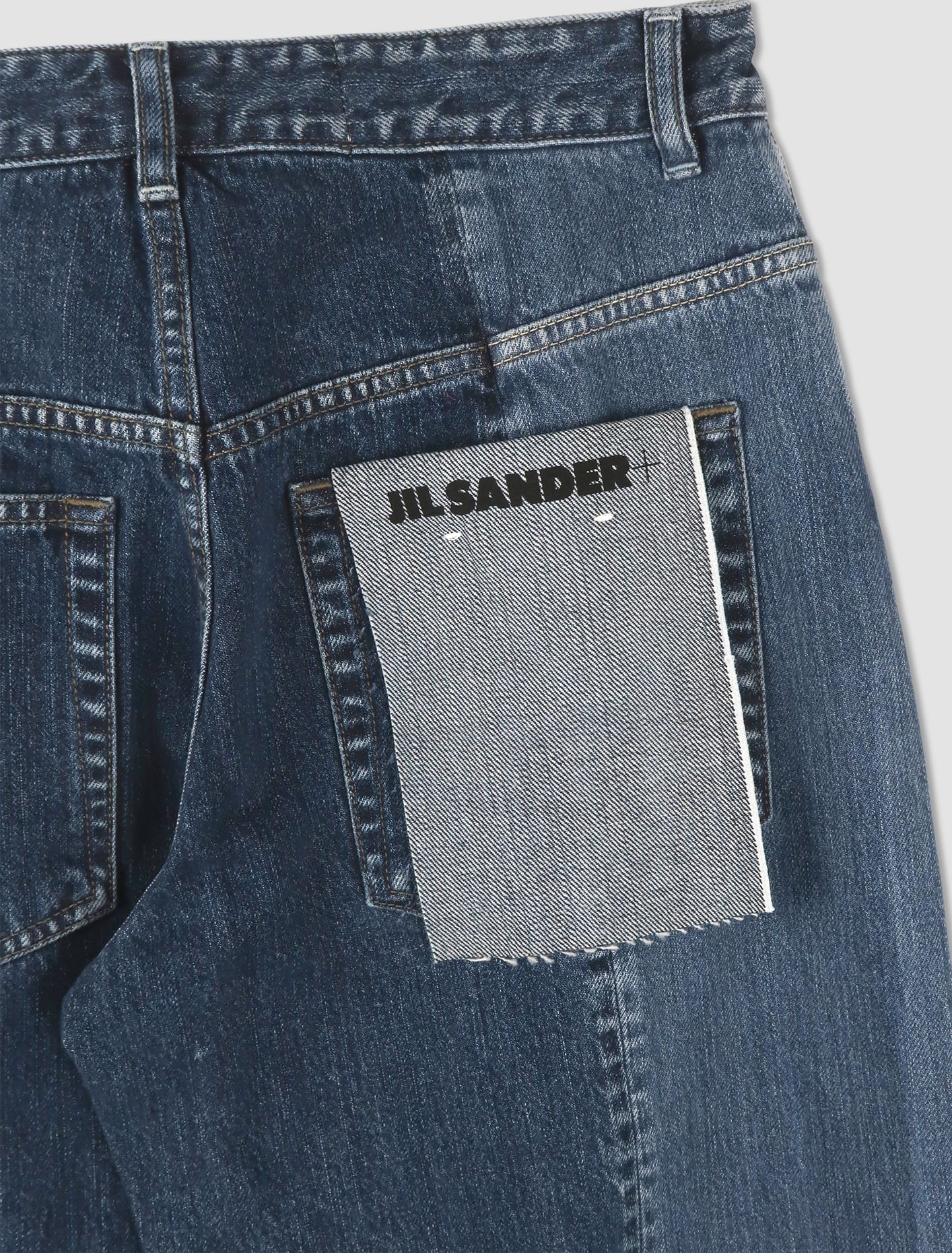 Shop Jil Sander Jeans In Blu