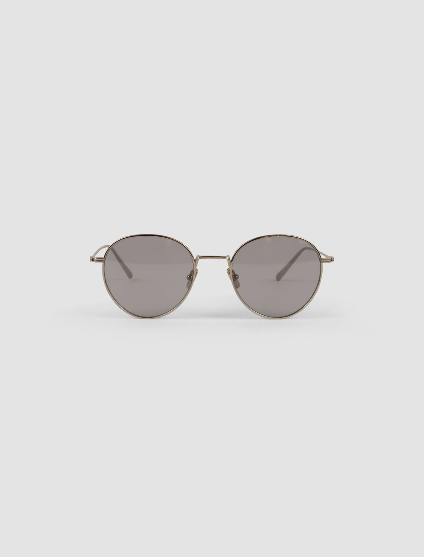 Shop Totême Rounds Sunglasses In Silver