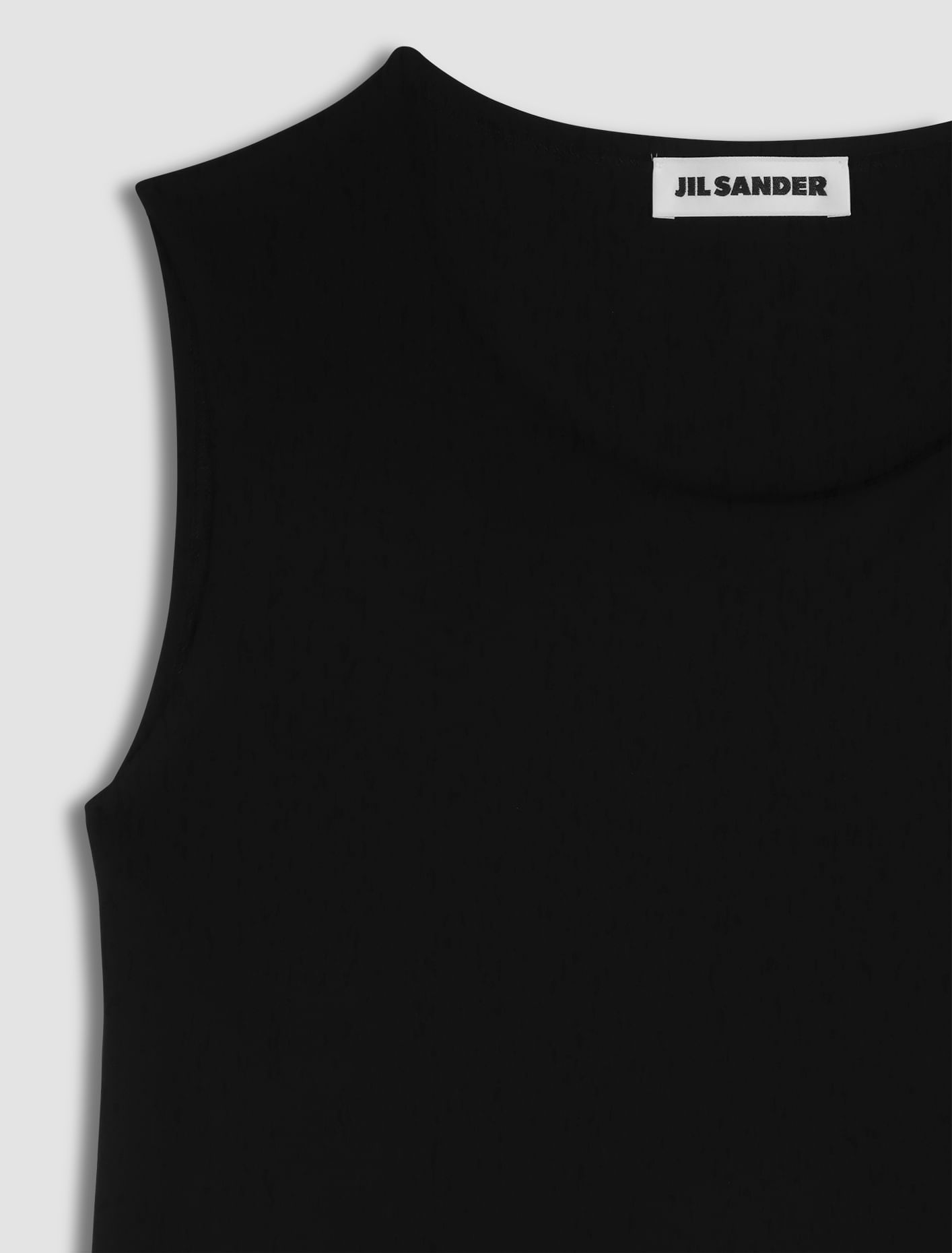 Shop Jil Sander Tank Top In Black