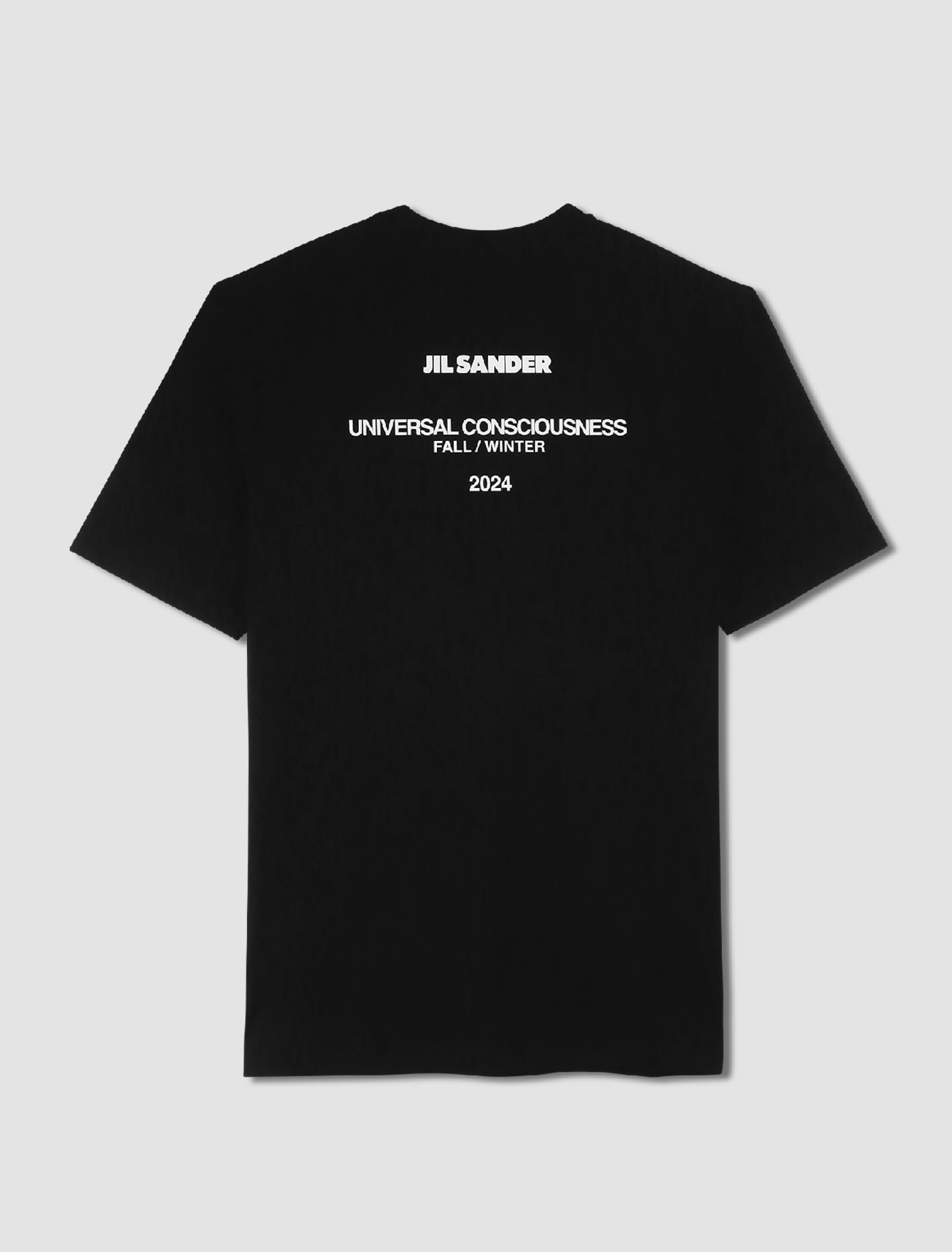 Shop Jil Sander Ss T-shirt In Black