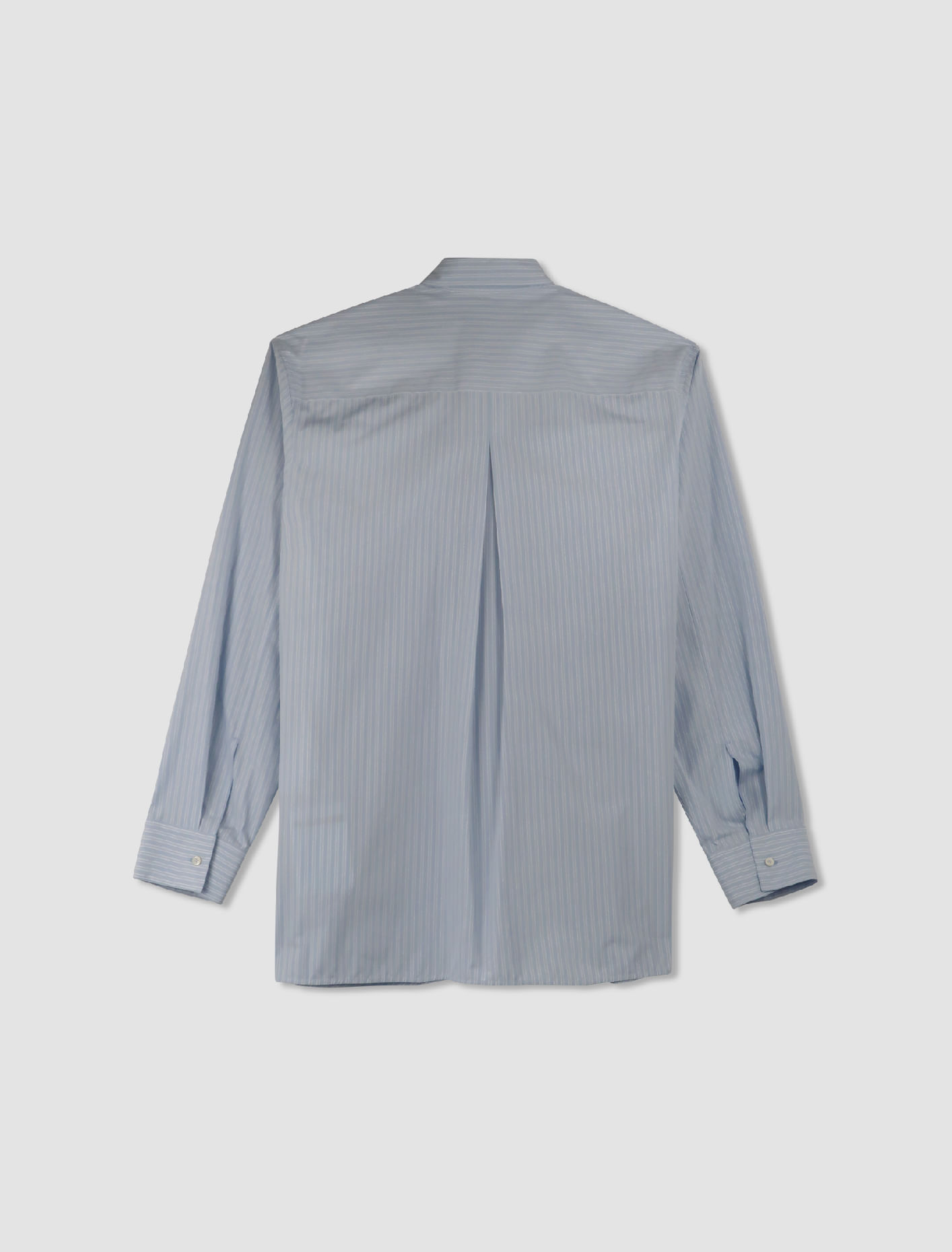 Shop Jil Sander Thursday Stripes Shirt In Transparent Sky