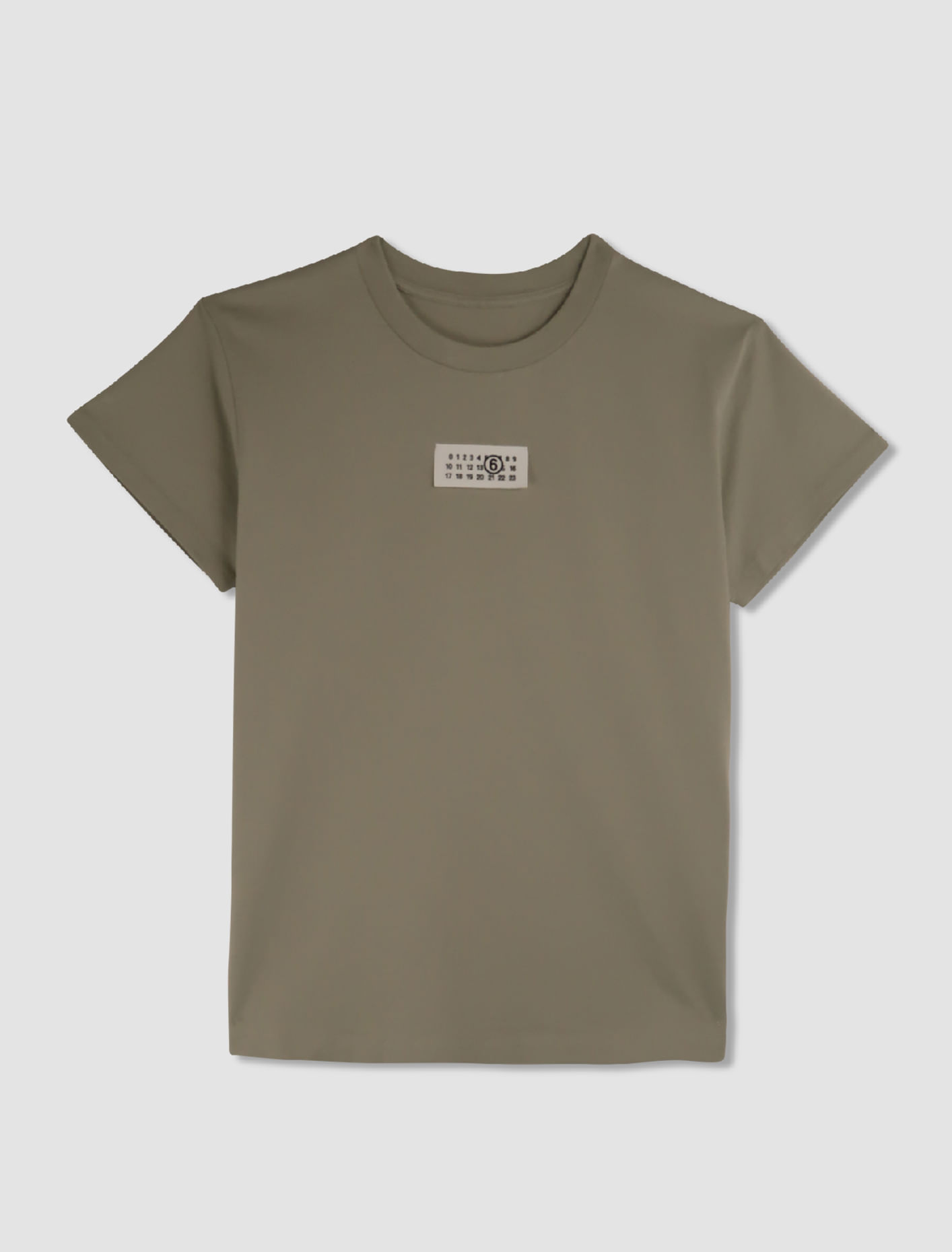 Shop Mm6 Maison Margiela T-shirt In Iguana