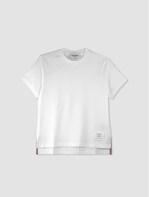 T-shirt with side slits