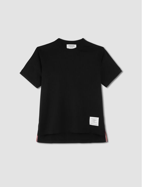 T-shirt with side slits