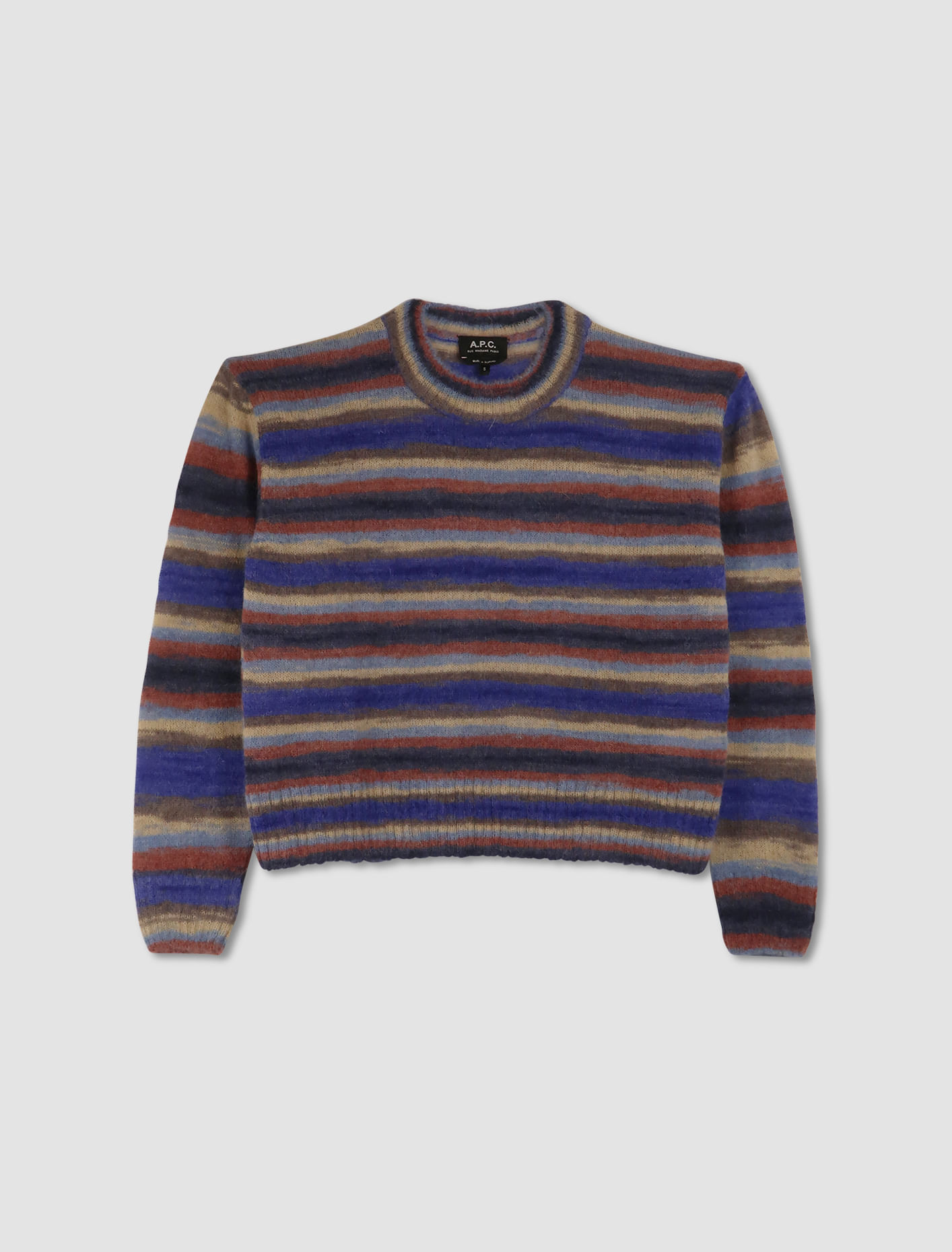 Shop Apc Abby Sweater In Blue