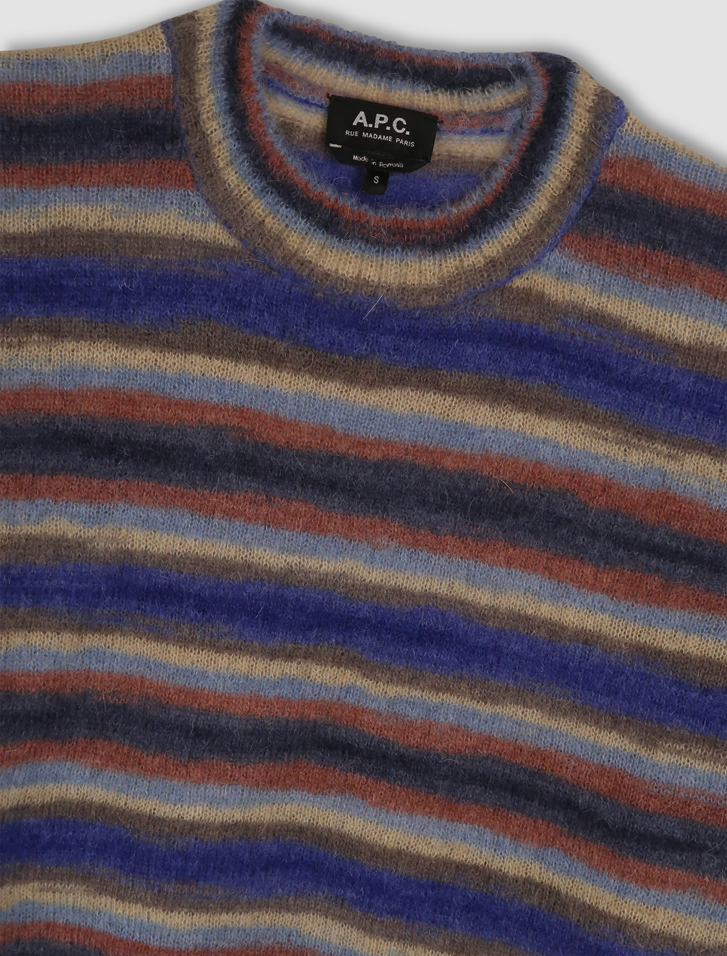 Shop Apc Abby Sweater In Blue