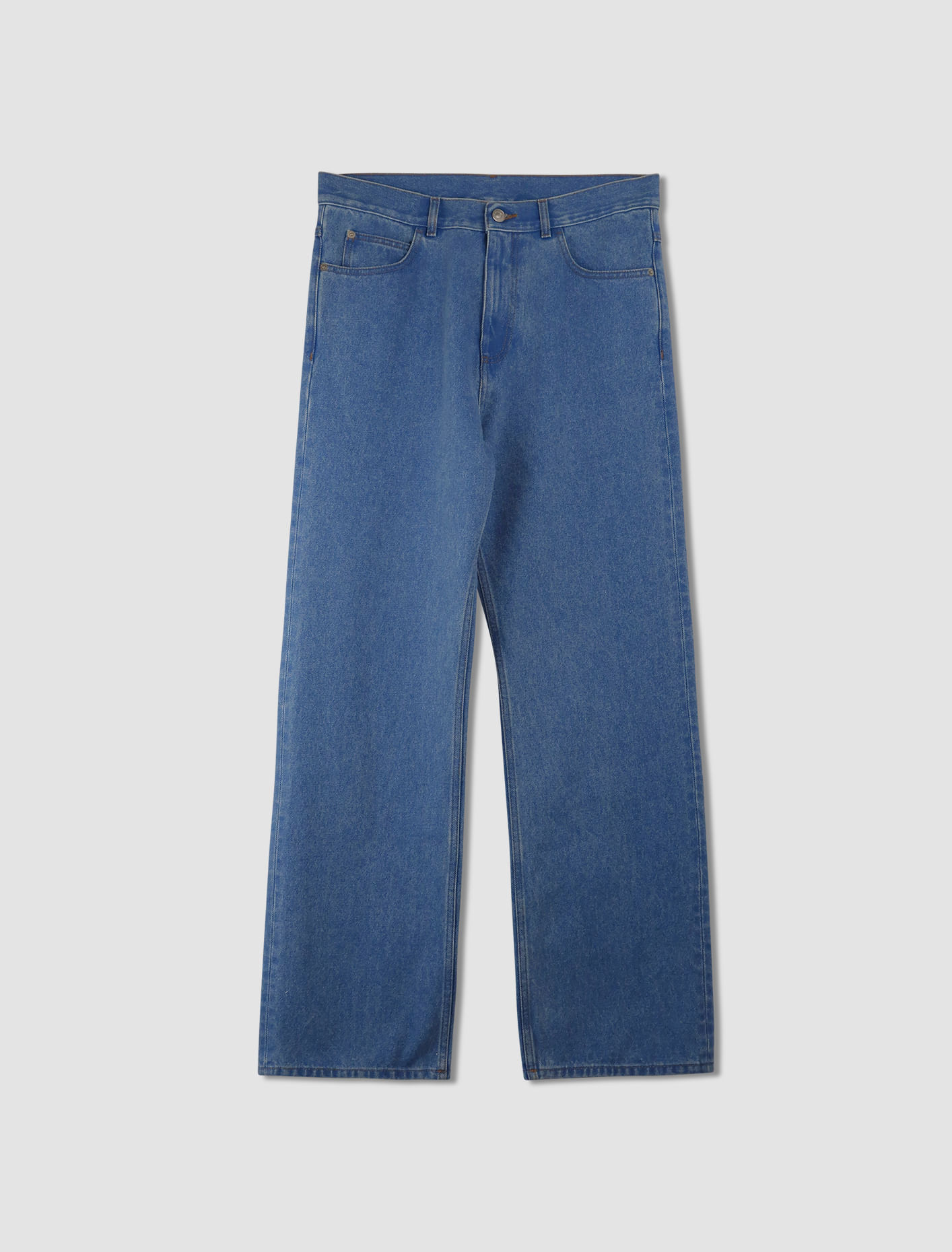 Shop Marni Jeans In Cobalt