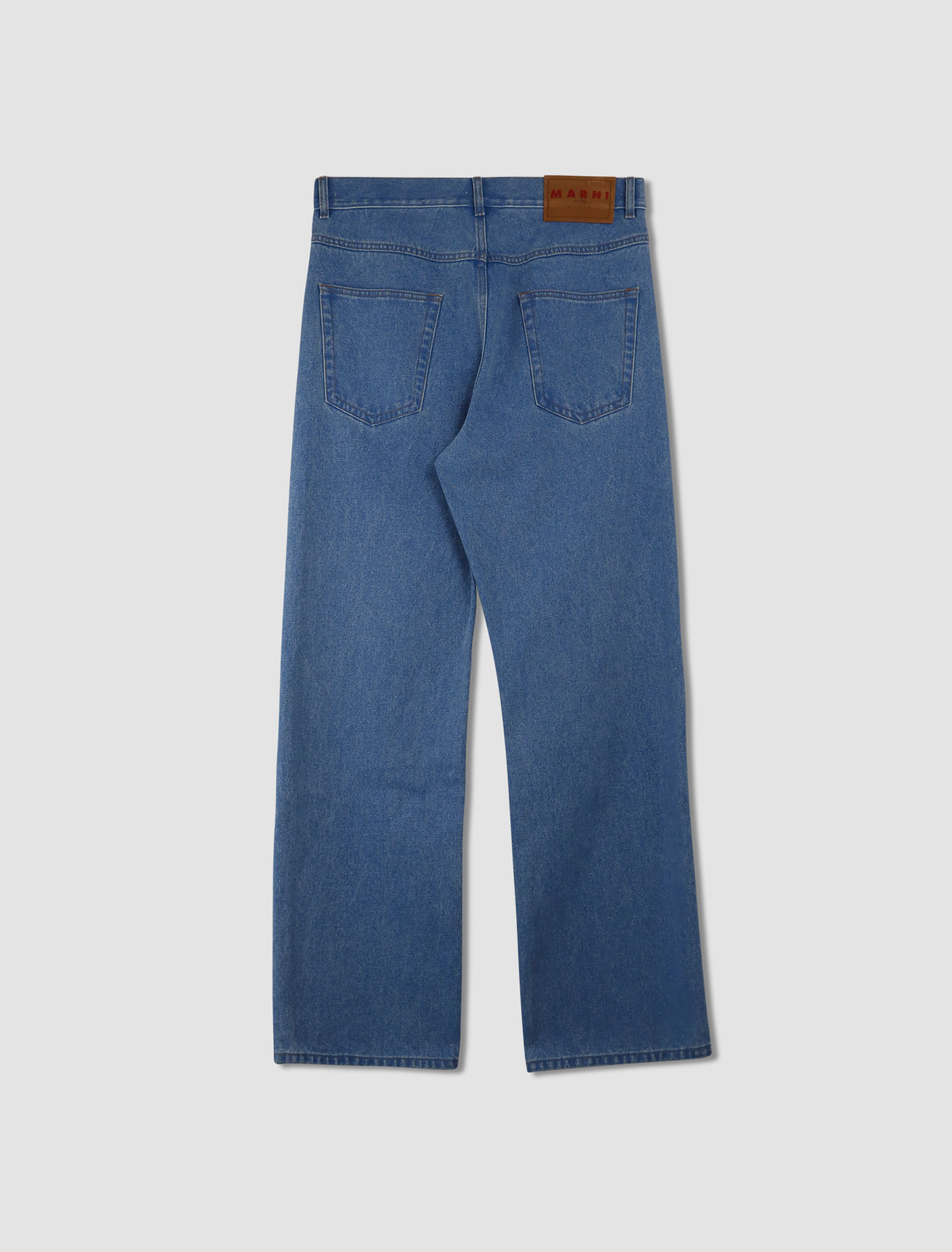 Shop Marni Jeans In Cobalt