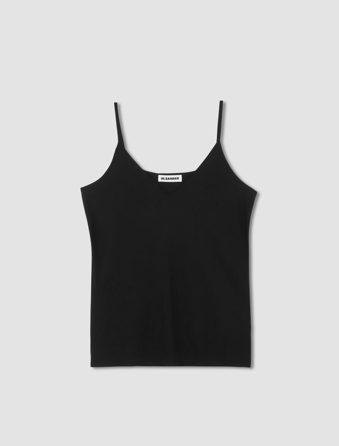 Jil Sander Tank Top In Black