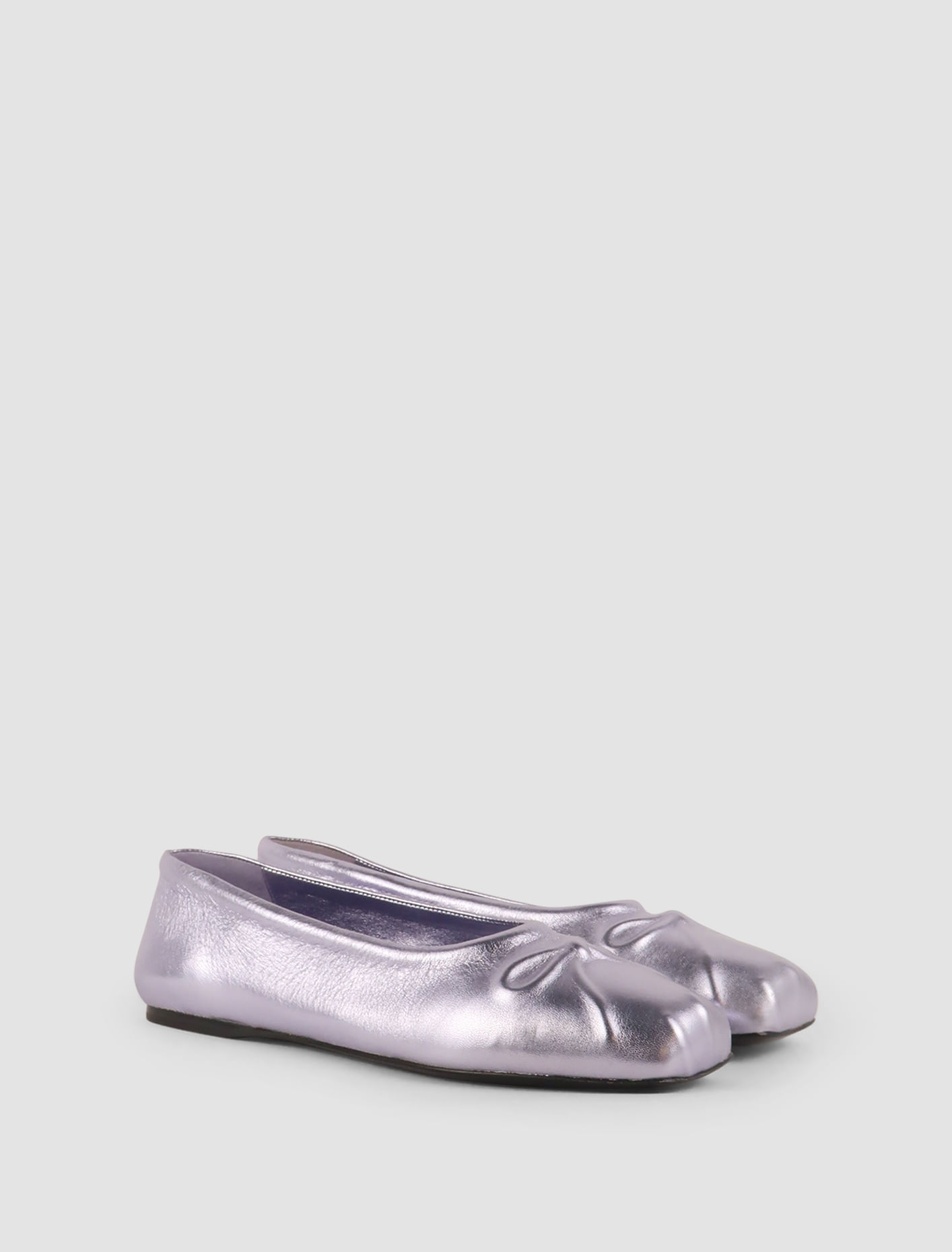 Shop Marni Ballerinas In Light Blue