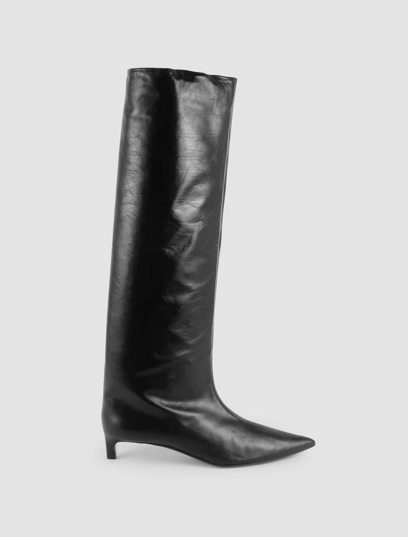 Shop Jil Sander High Boots In Black