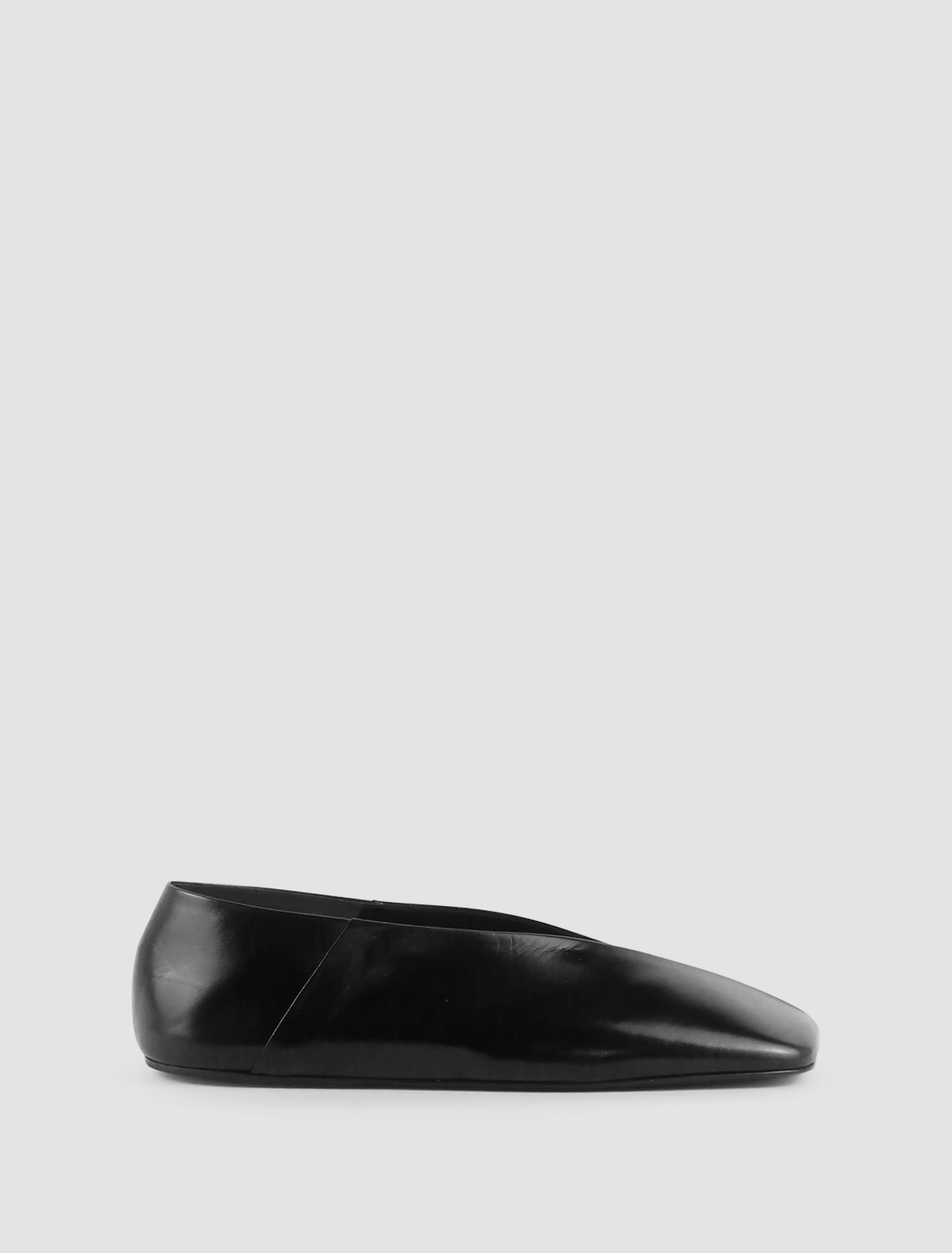 Shop Jil Sander Ballerinas In Black