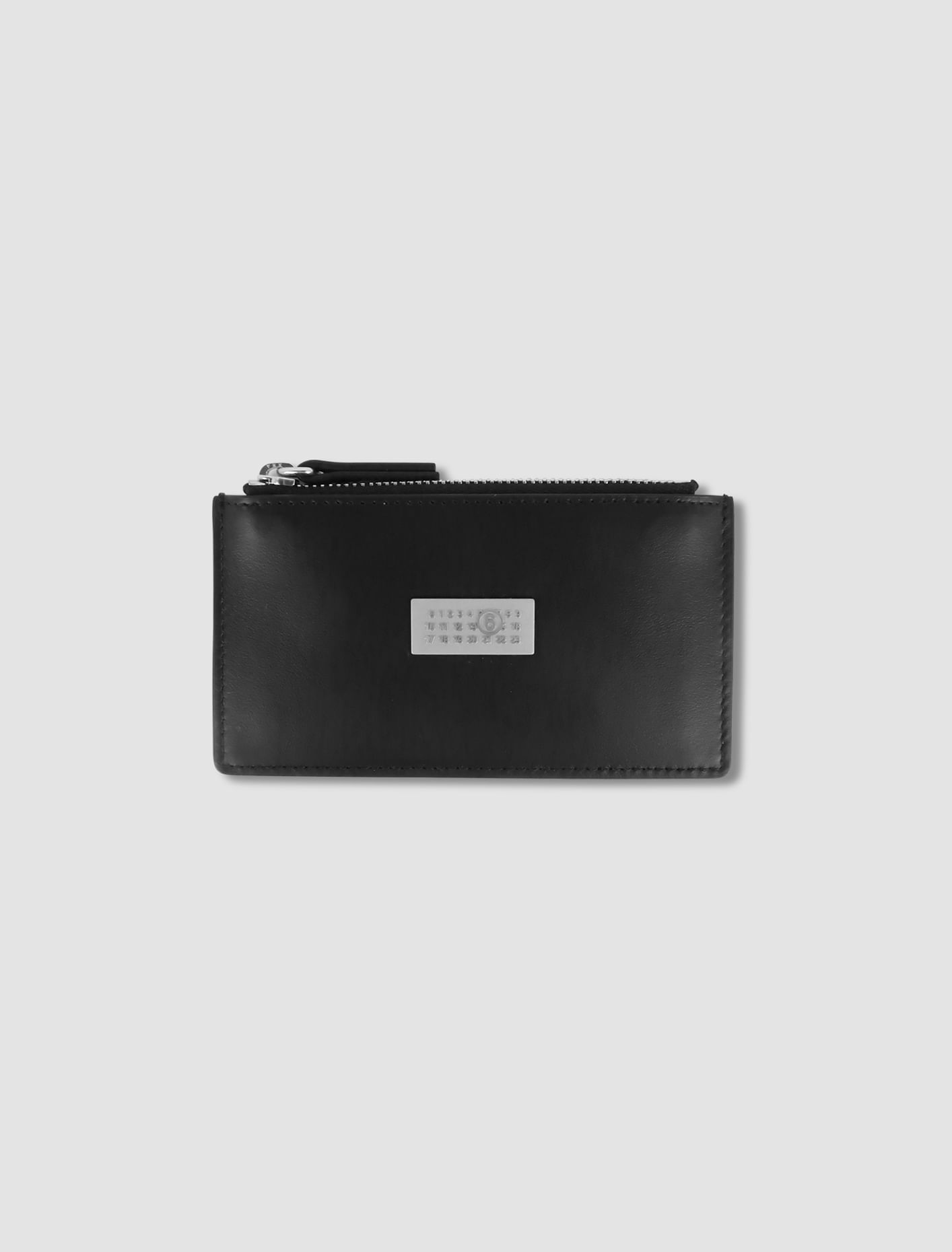 Shop Mm6 Maison Margiela Numeric Bifold Wallet In Black