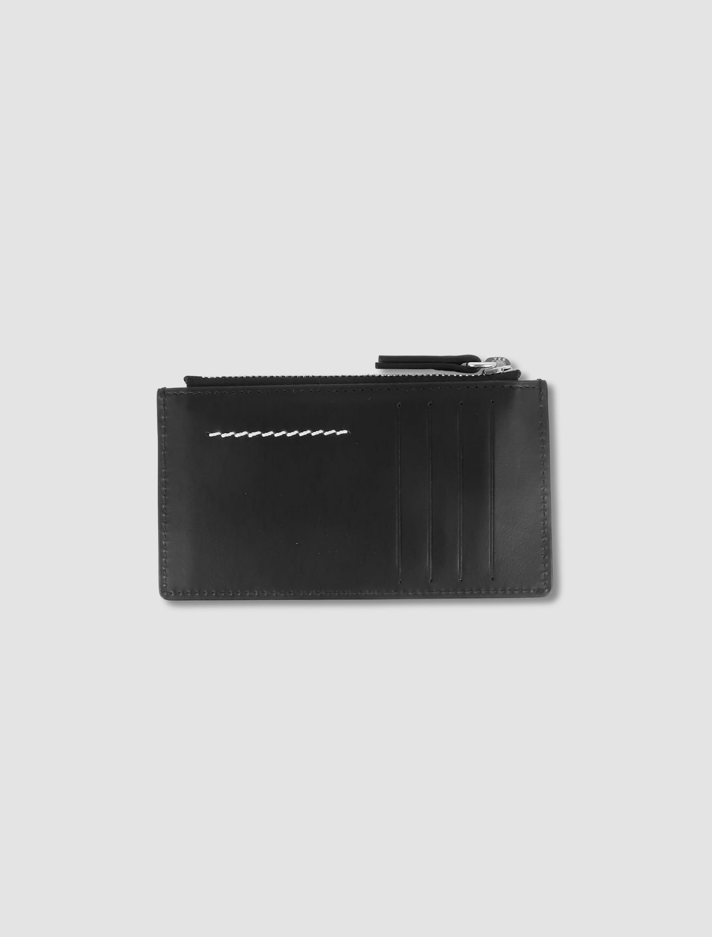 Shop Mm6 Maison Margiela Numeric Bifold Wallet In Black