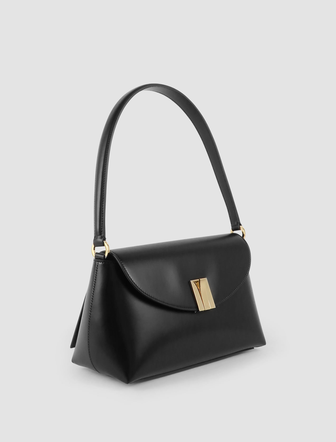 Shop Bally Ollam Pocket Shoulder Bag In Black+yelgold