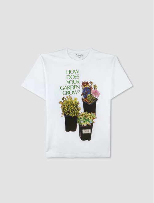 T-shirt flower pot oversize