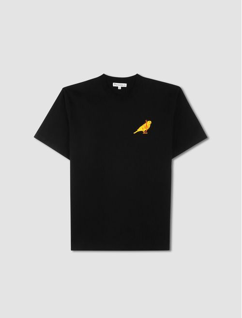 T-shirt with Canary embroidery