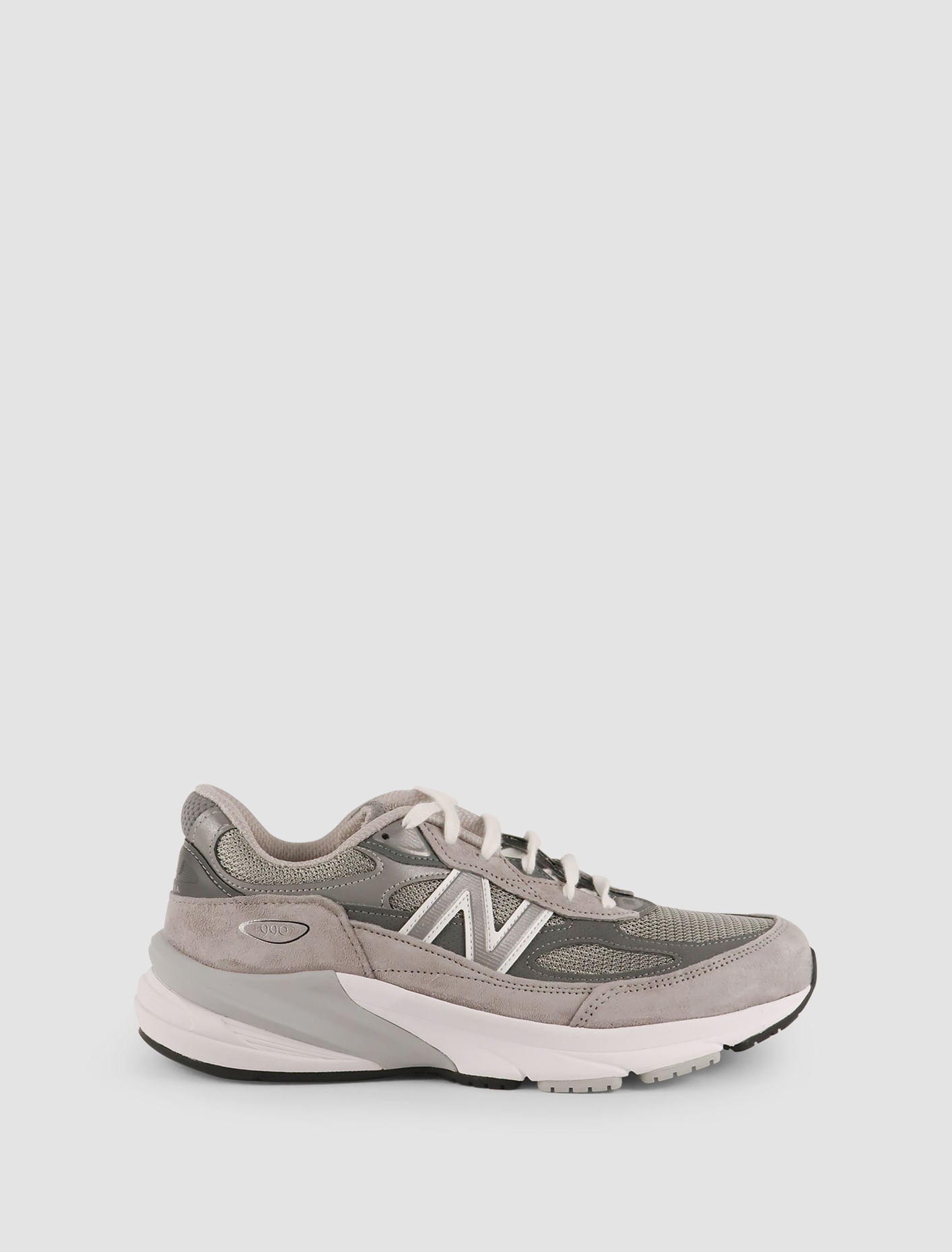 Shop New Balance Snekaers 990 In Cool Grey Black