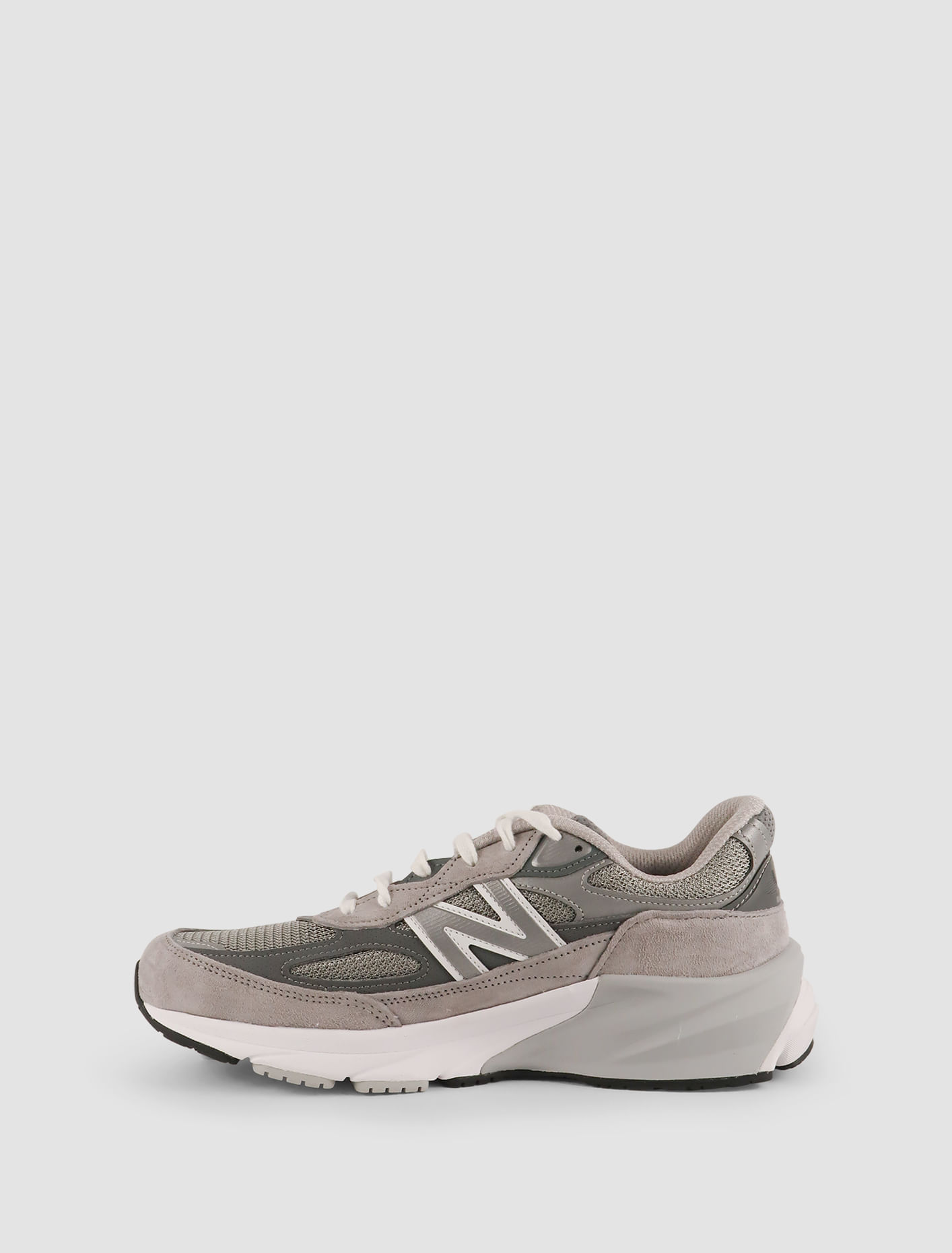 Shop New Balance Snekaers 990 In Cool Grey Black