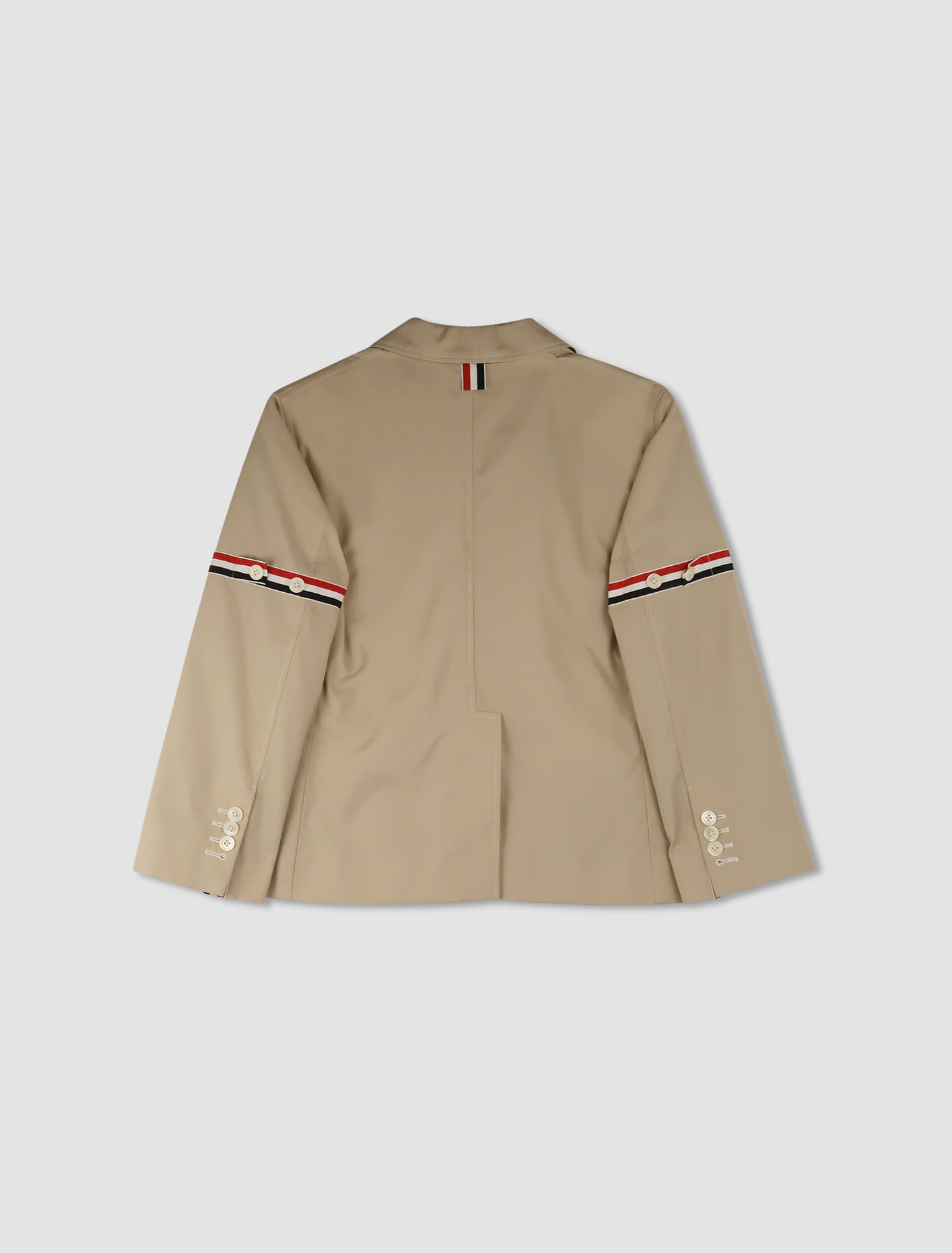 Shop Thom Browne Cropped Sack Sports Coat In Green