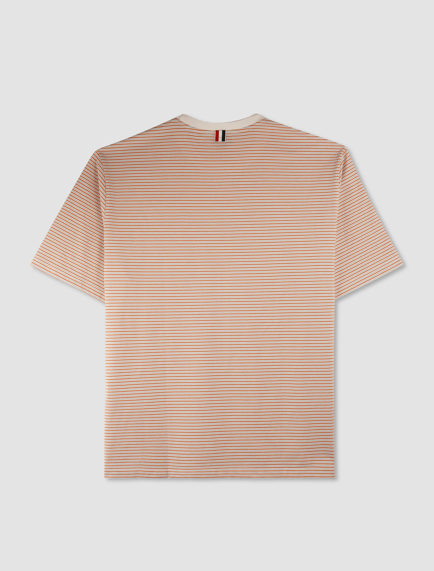 Shop Thom Browne Oversized T-shirt In Orange