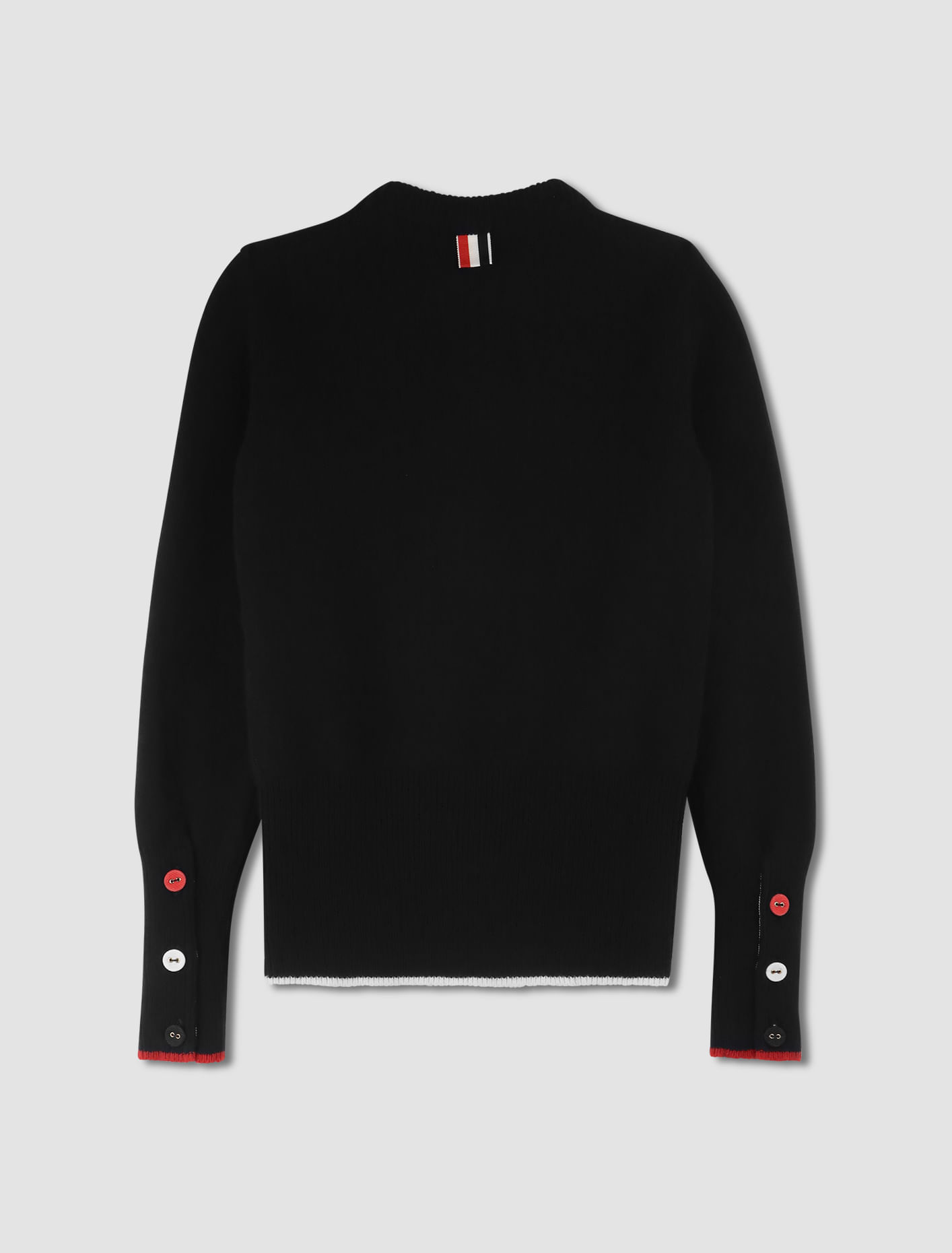 Shop Thom Browne Crew Neck Pullover In Blu