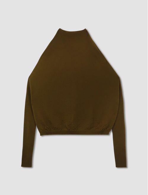 Crater neck sweater