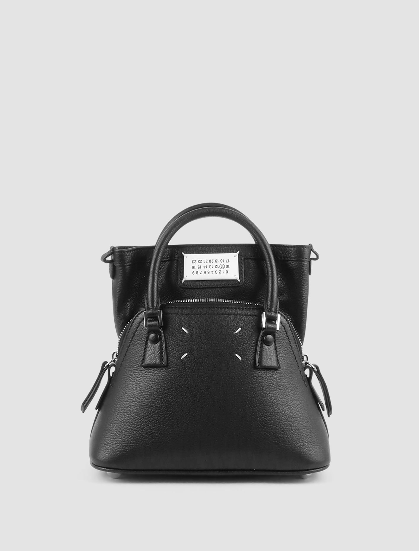 Shop Maison Margiela Mini Bag In Black