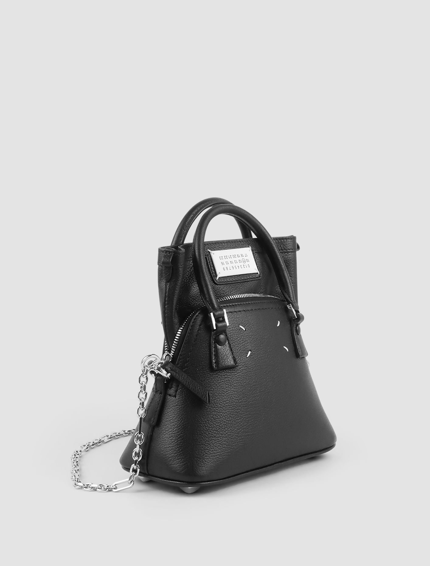 Shop Maison Margiela Mini Bag In Black