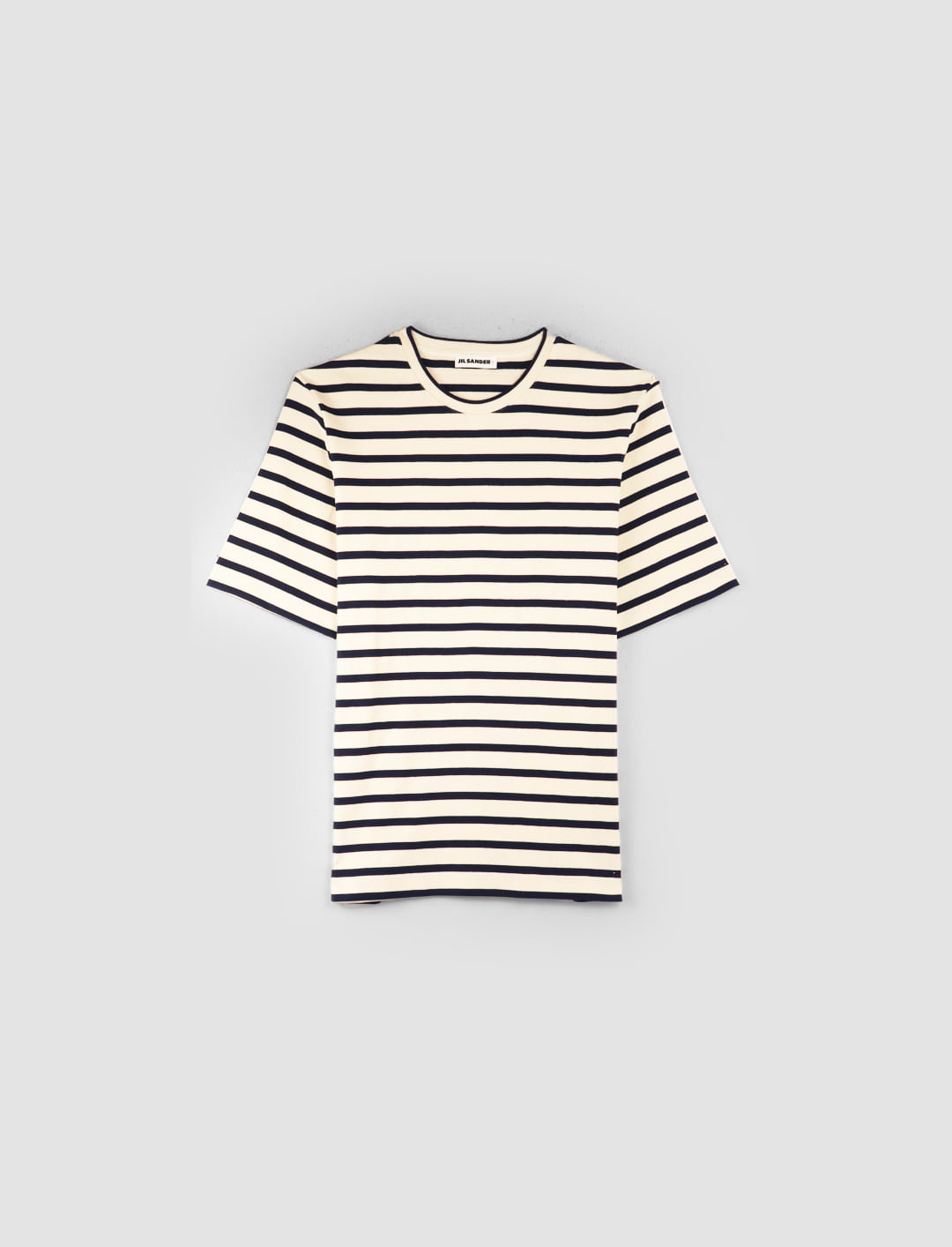 Shop Jil Sander Ss T-shirt In Mariniere