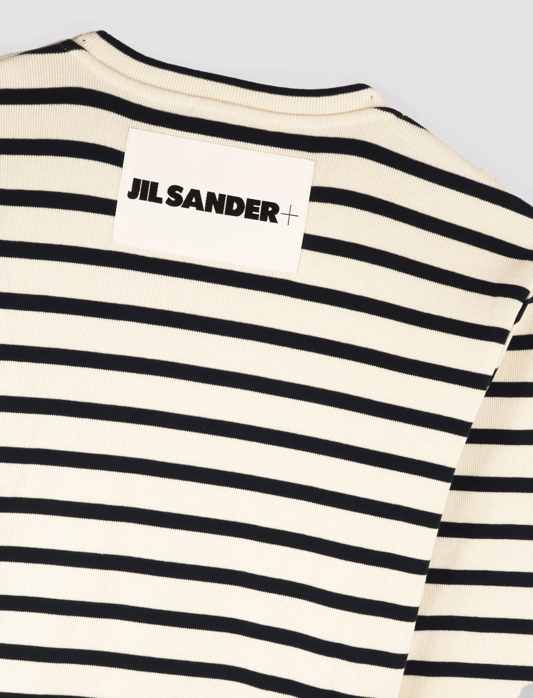 Shop Jil Sander Ls T-shirt In Bluejay