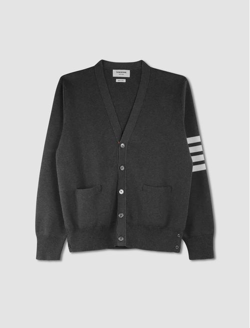 Cardigan scollo a V Milano stitch