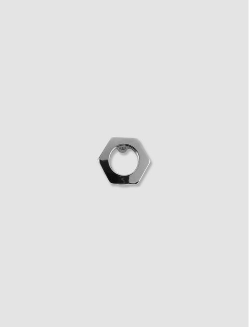 Bolt & nut single earring