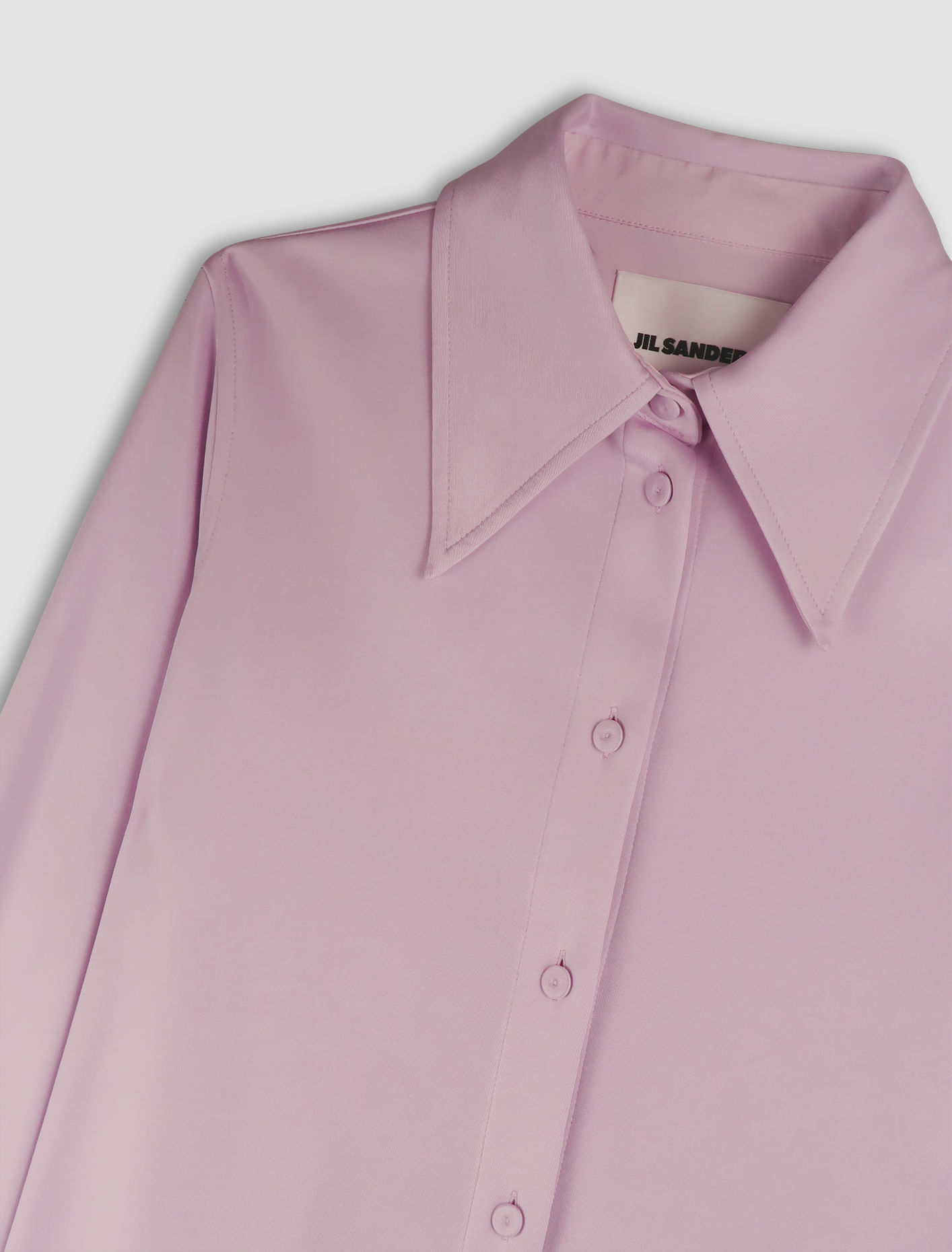 Shop Jil Sander Shirt In Lilac Sky