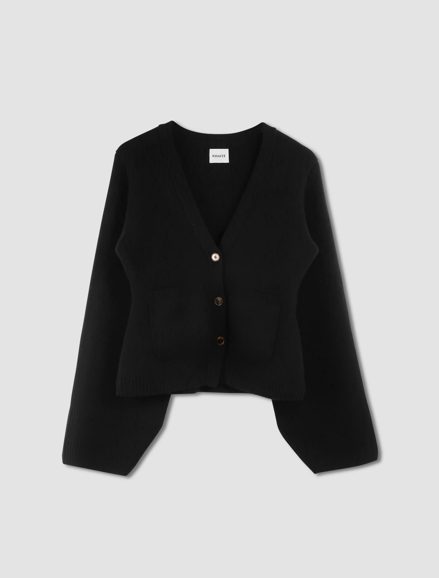 Shop Khaite Cardigan Scarlet In Nero