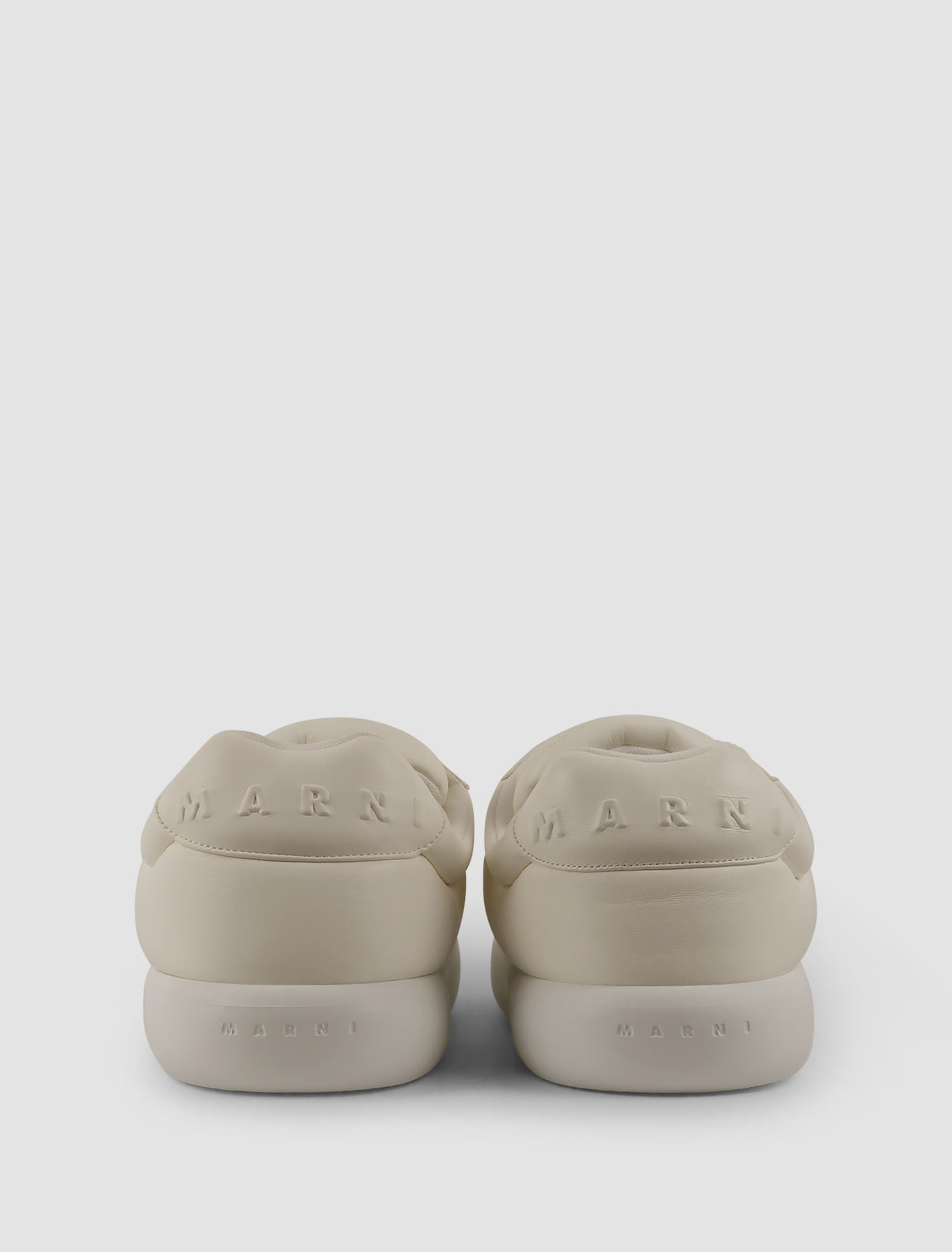 Shop Marni Sneakers In White