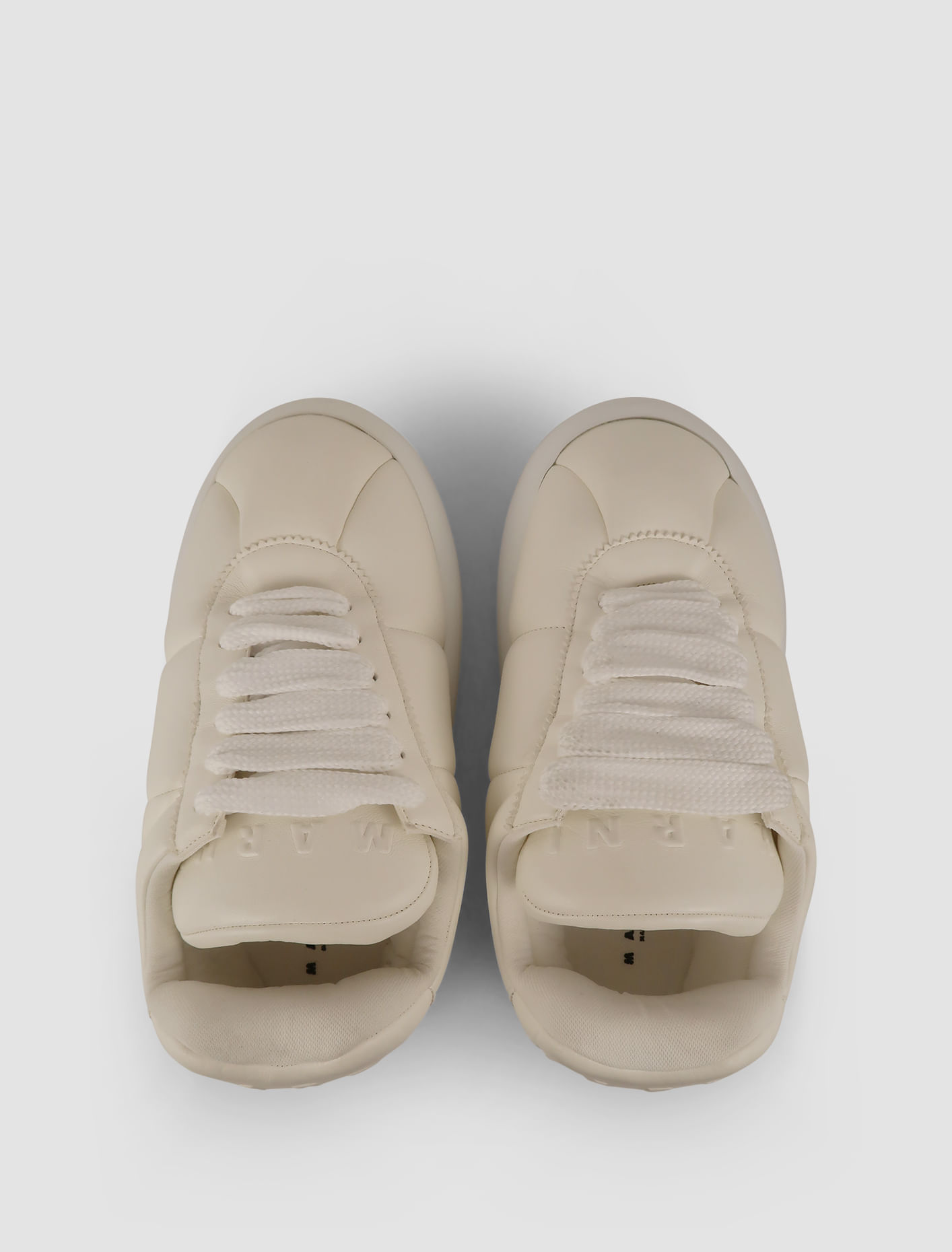 Shop Marni Sneakers In White