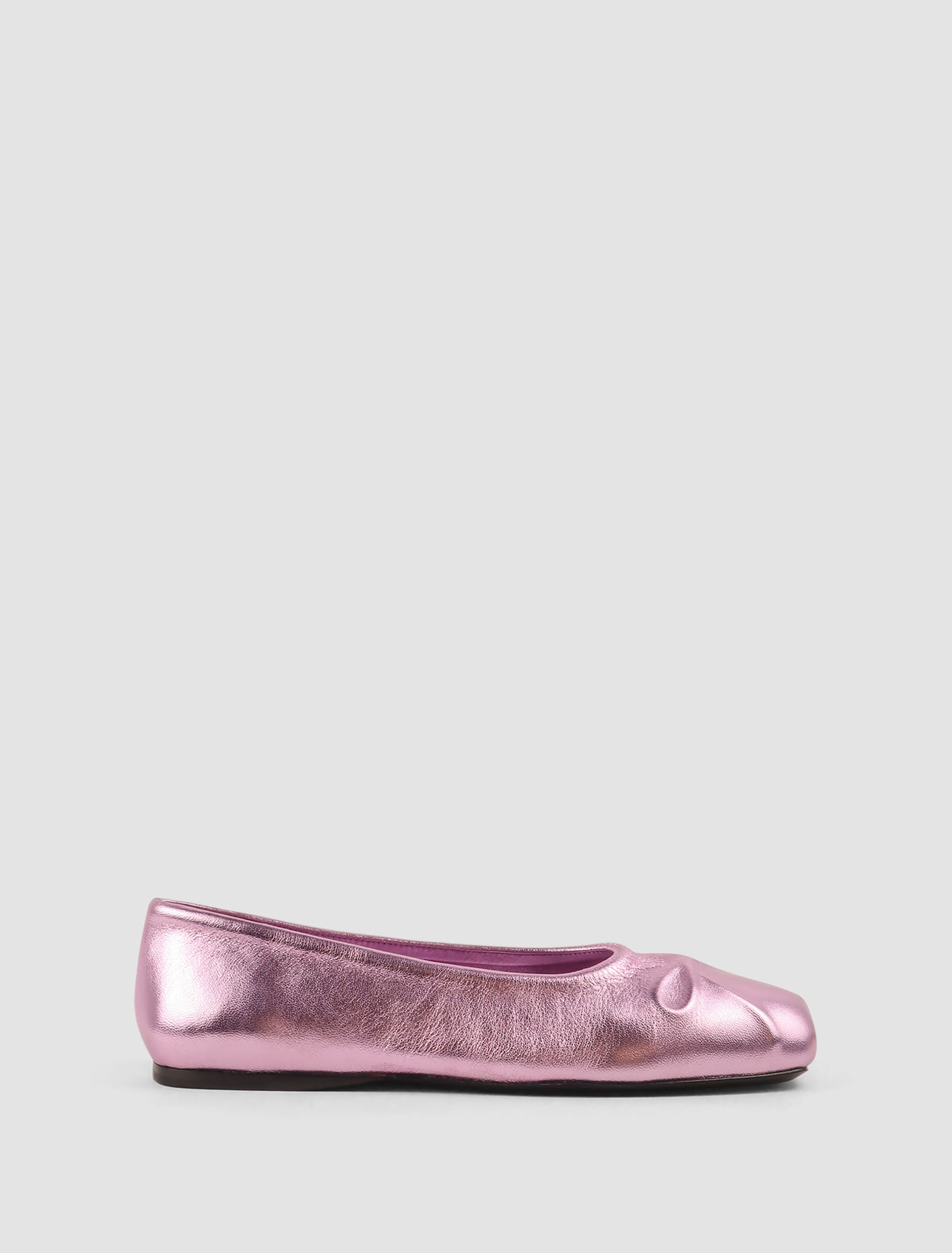 Shop Marni Bow Ballerinas In Pink