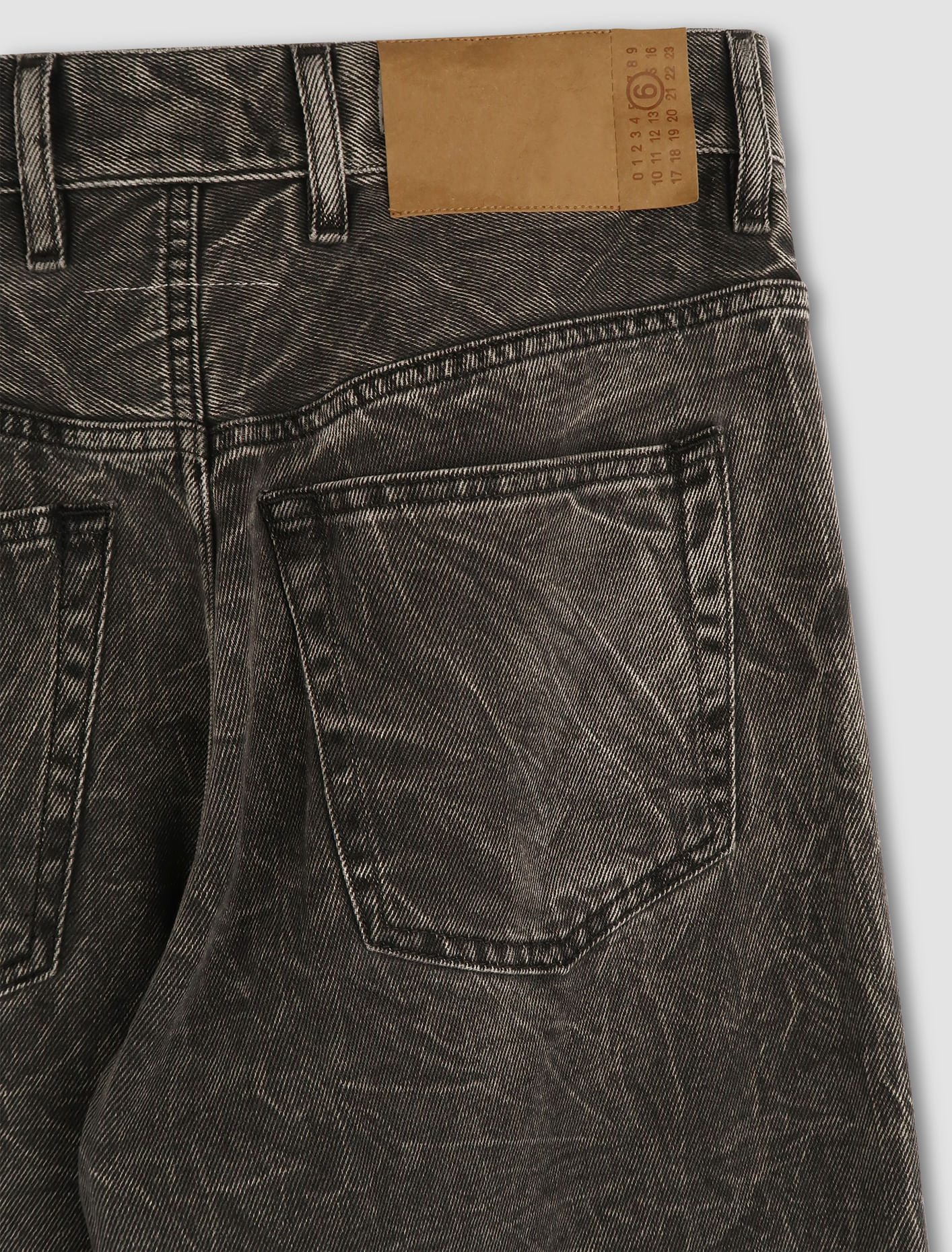 Shop Mm6 Maison Margiela Jeans In Grigio