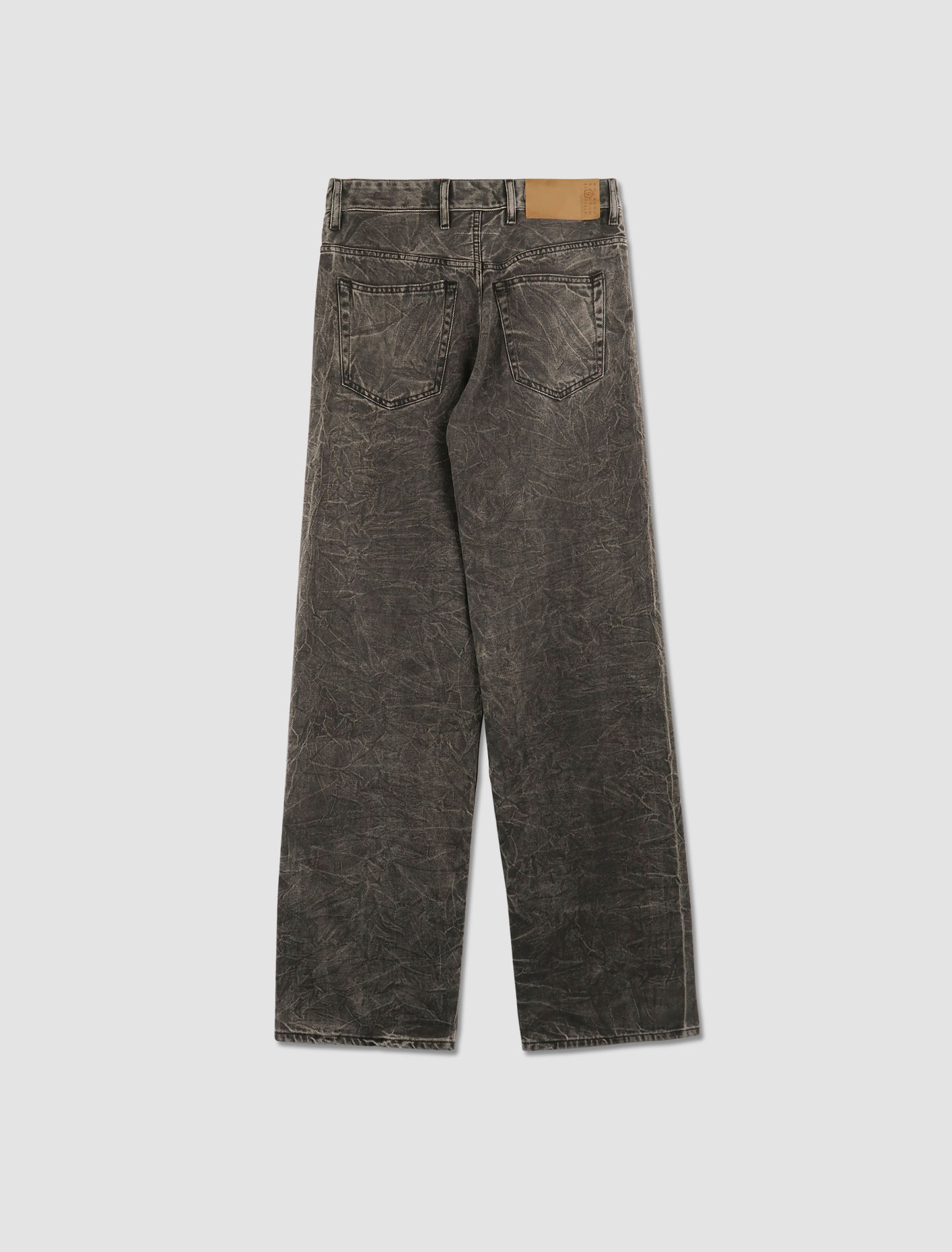 Shop Mm6 Maison Margiela Jeans In Grigio