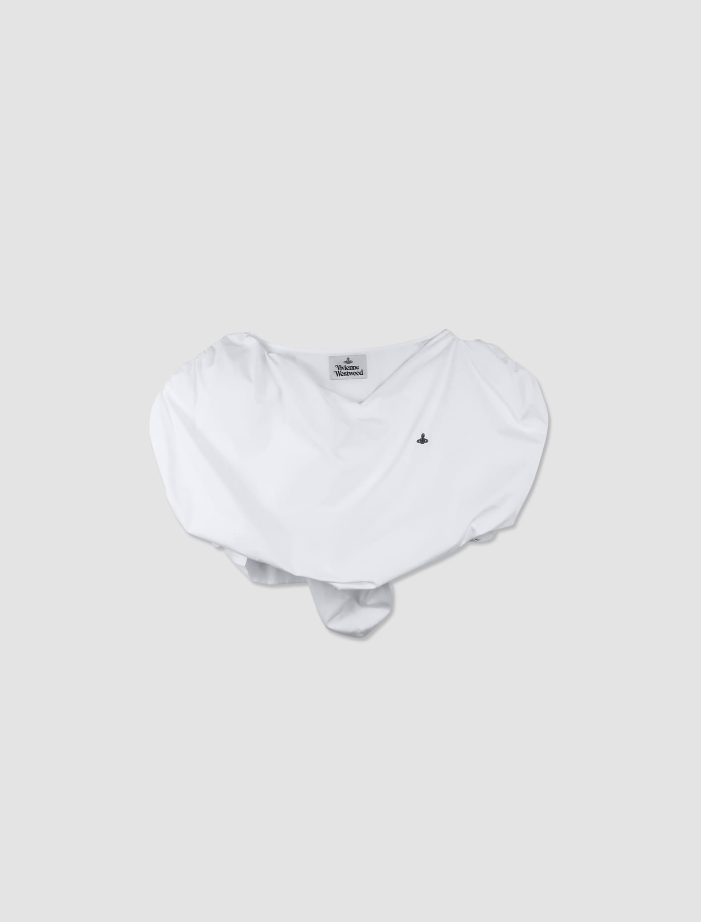 Shop Vivienne Westwood Heart Top In White