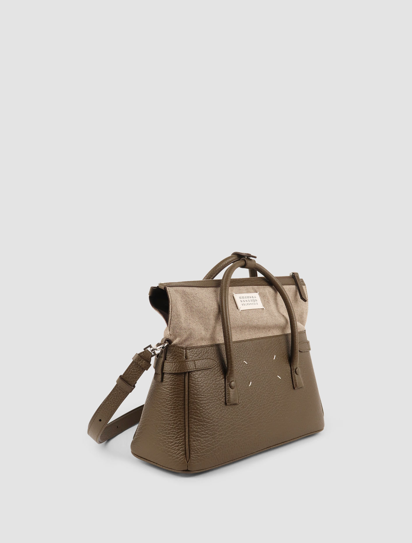 Shop Maison Margiela Shoulder Bag In Brown